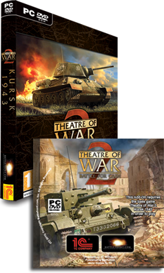 Theatre of War 2: Kursk 1943 + Battle for Caen