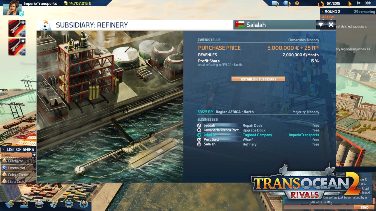 TransOcean 2: Rivals