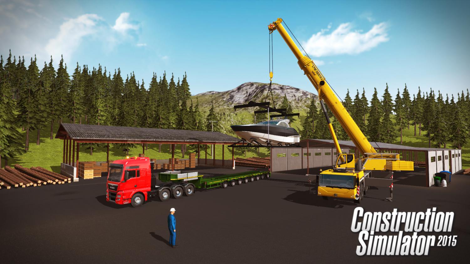Construction Simulator 2015: Liebherr® LTM 1300 6.2