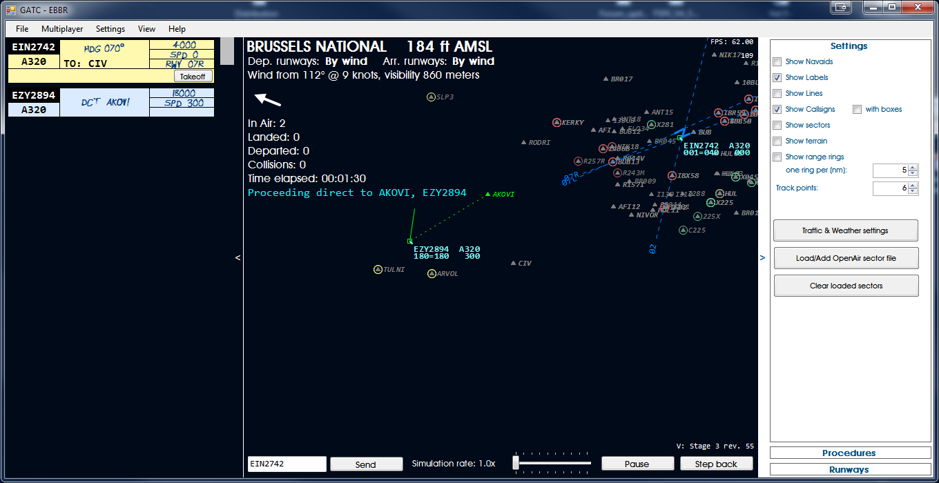 Global ATC Simulator