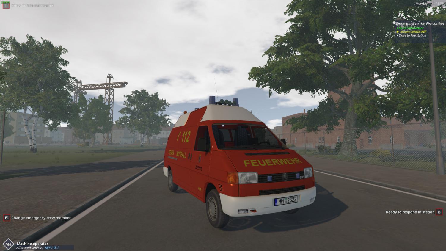 Emergency Call 112 Add-on KEF - The minor operations vehicle