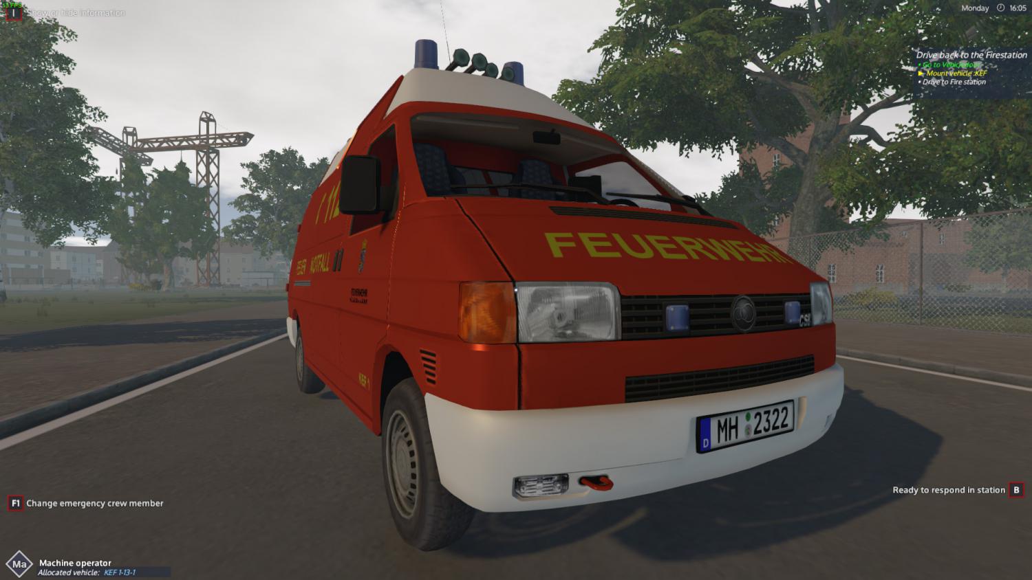 Emergency Call 112 Add-on KEF - The minor operations vehicle