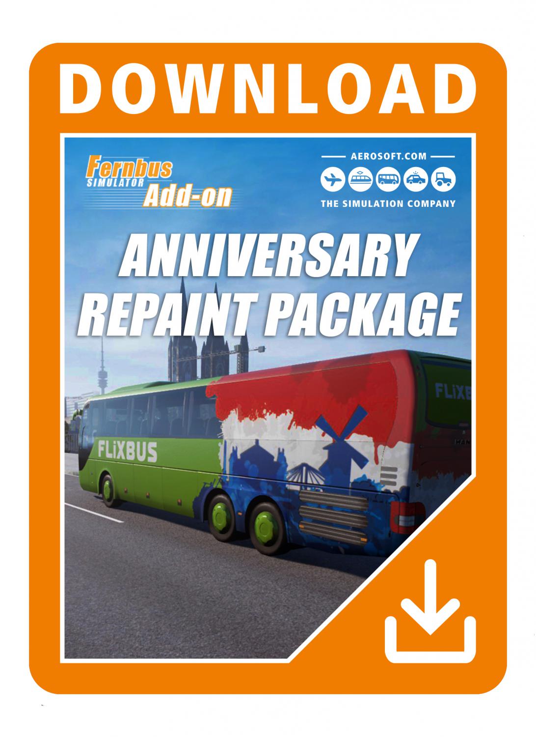Fernbus Simulator - Anniversary Repaint Package