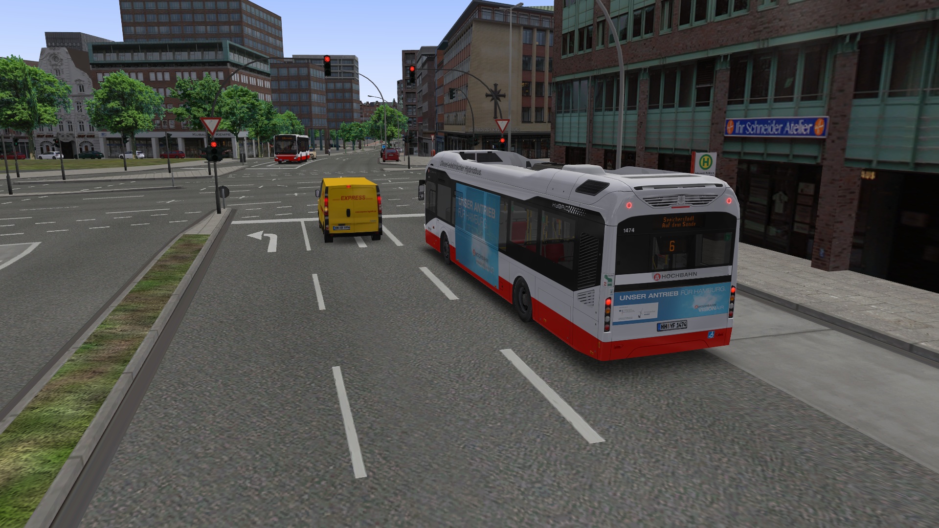 OMSI 2 Add-On HafenCity - Hamburg modern