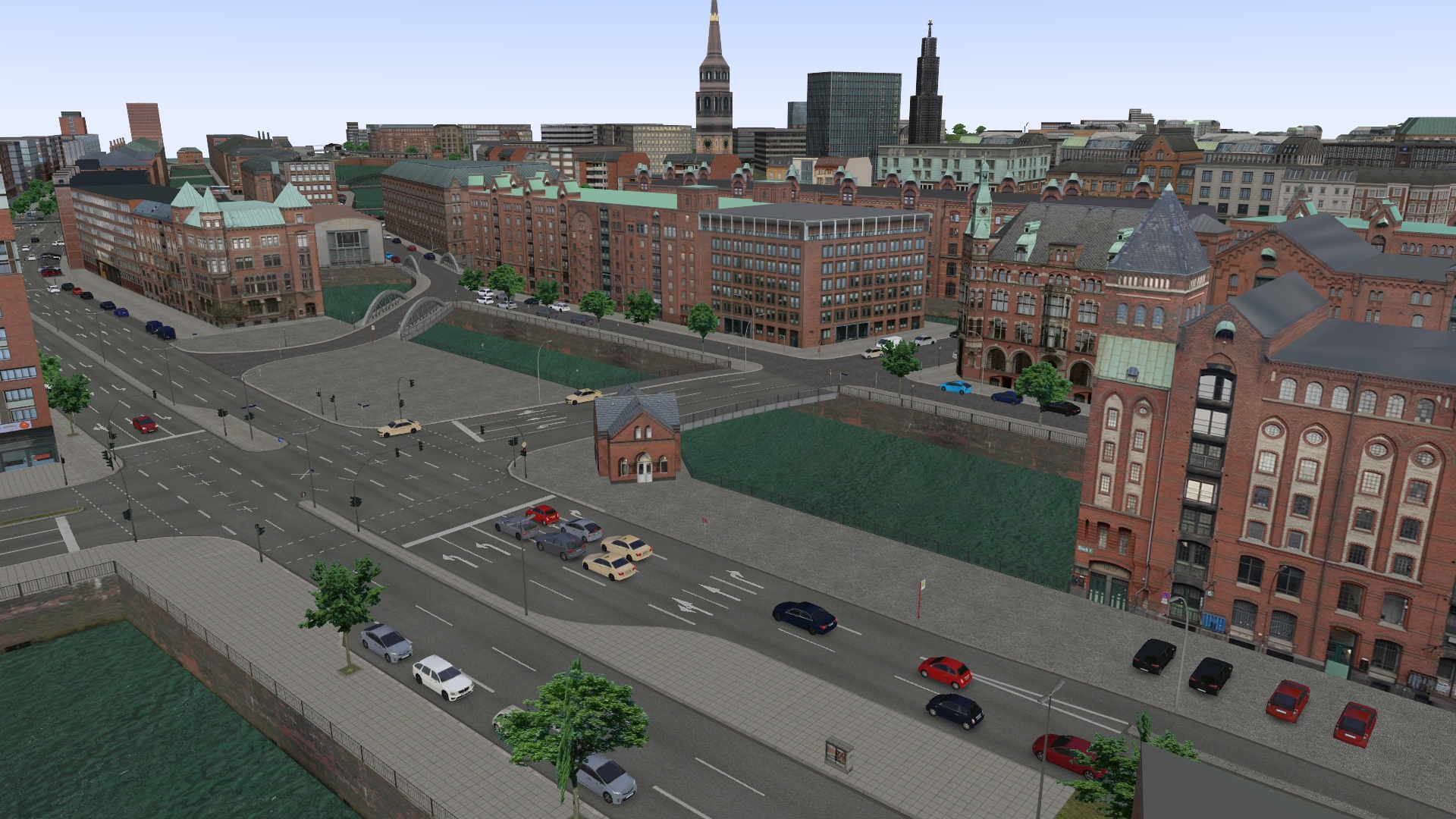 OMSI 2 Add-On HafenCity - Hamburg modern