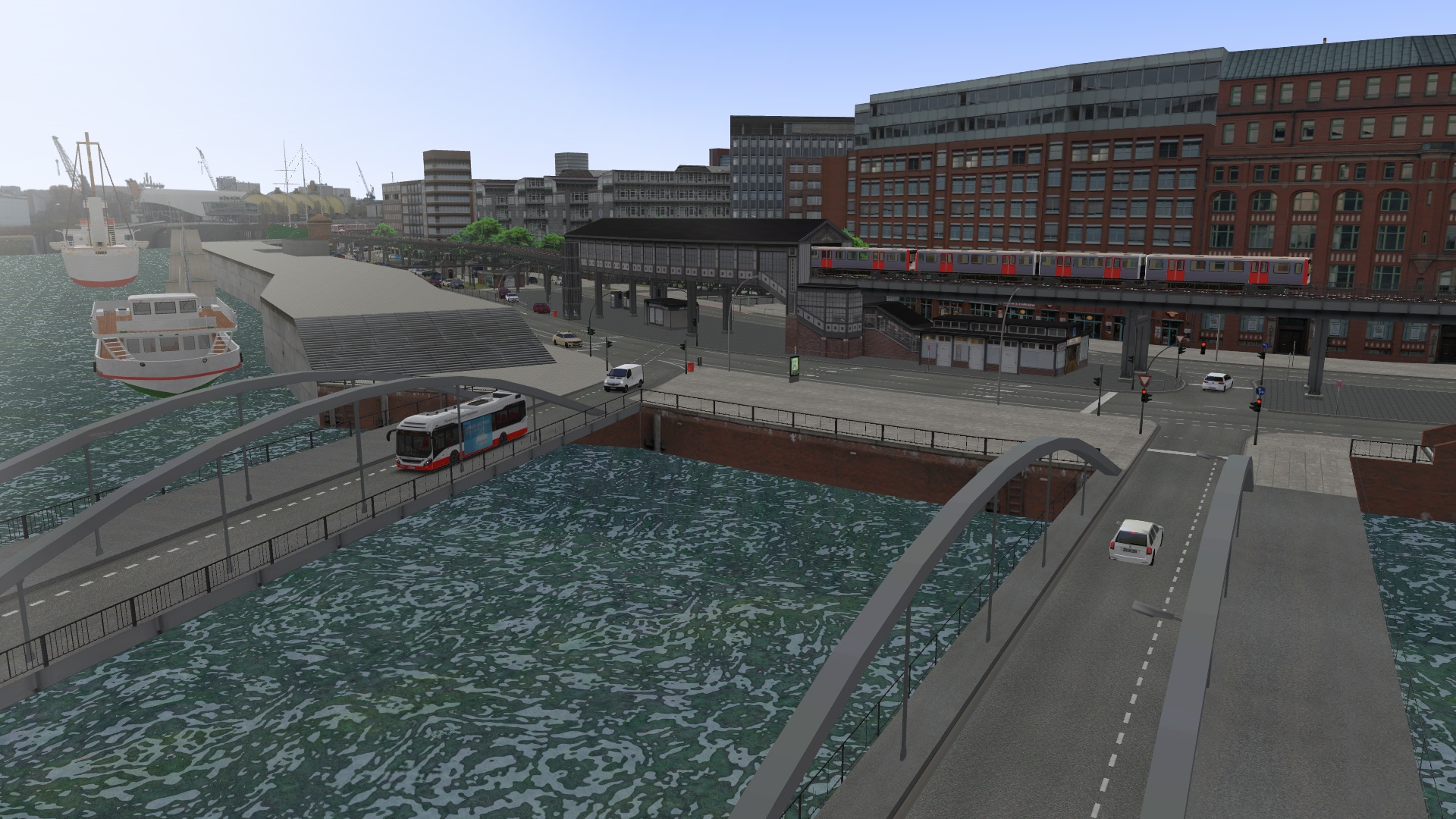 OMSI 2 Add-On HafenCity - Hamburg modern