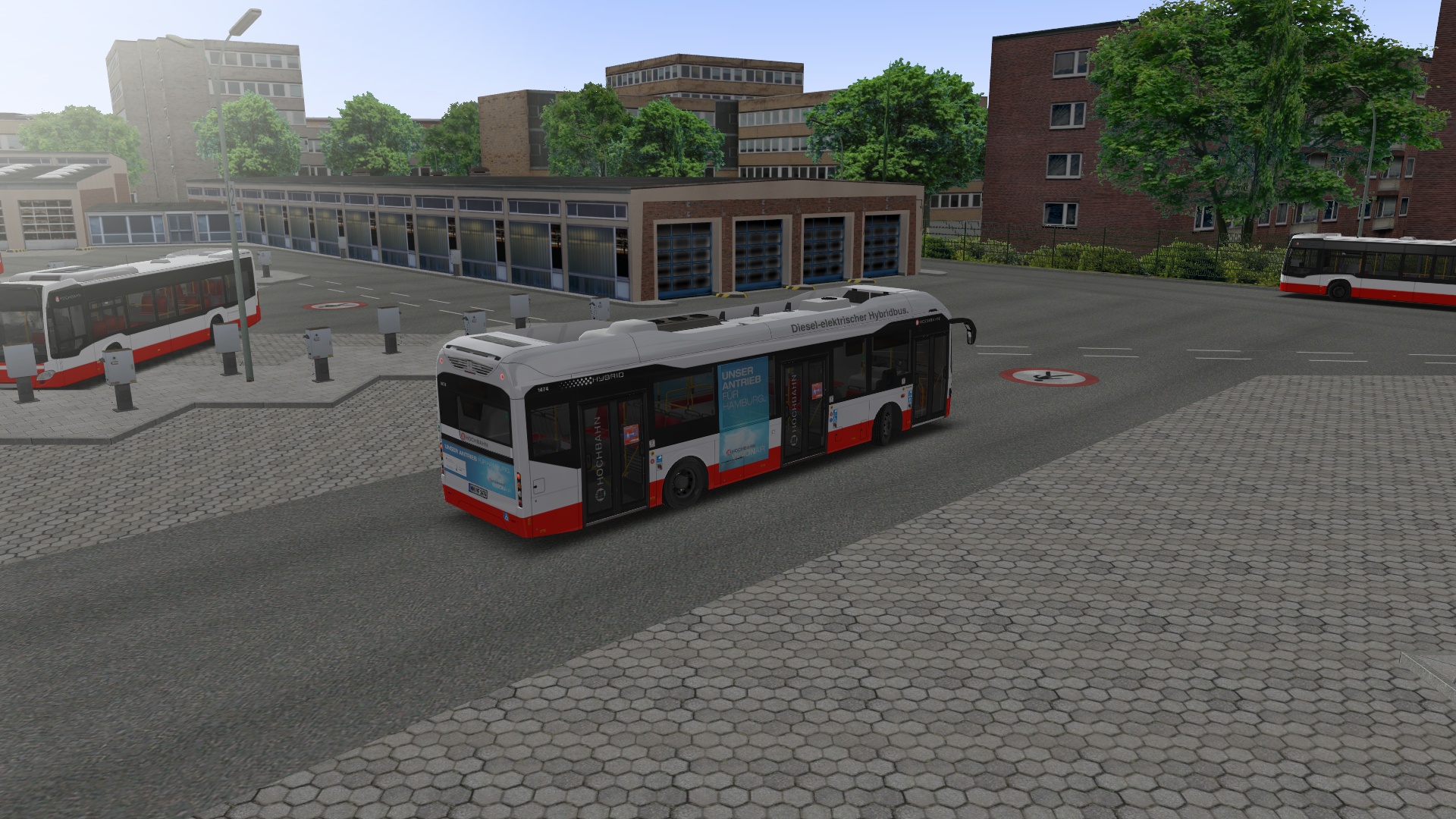 OMSI 2 Add-On HafenCity - Hamburg modern