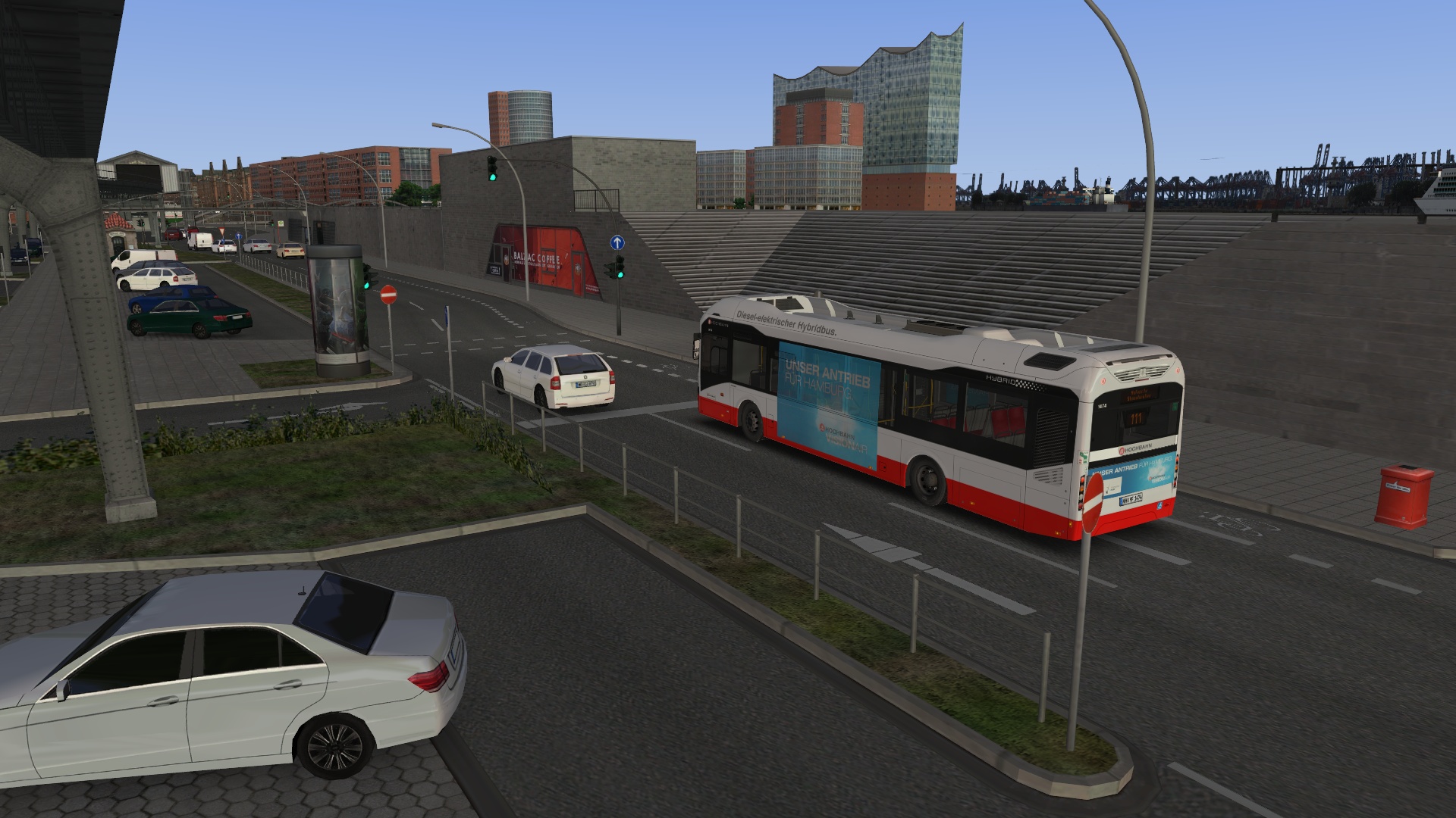 OMSI 2 Add-On HafenCity - Hamburg modern