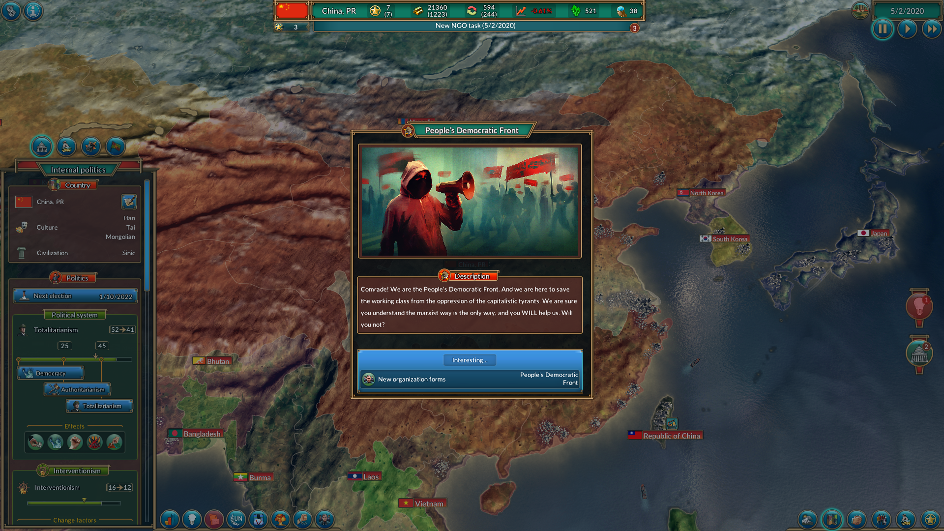 Realpolitiks - New Power DLC