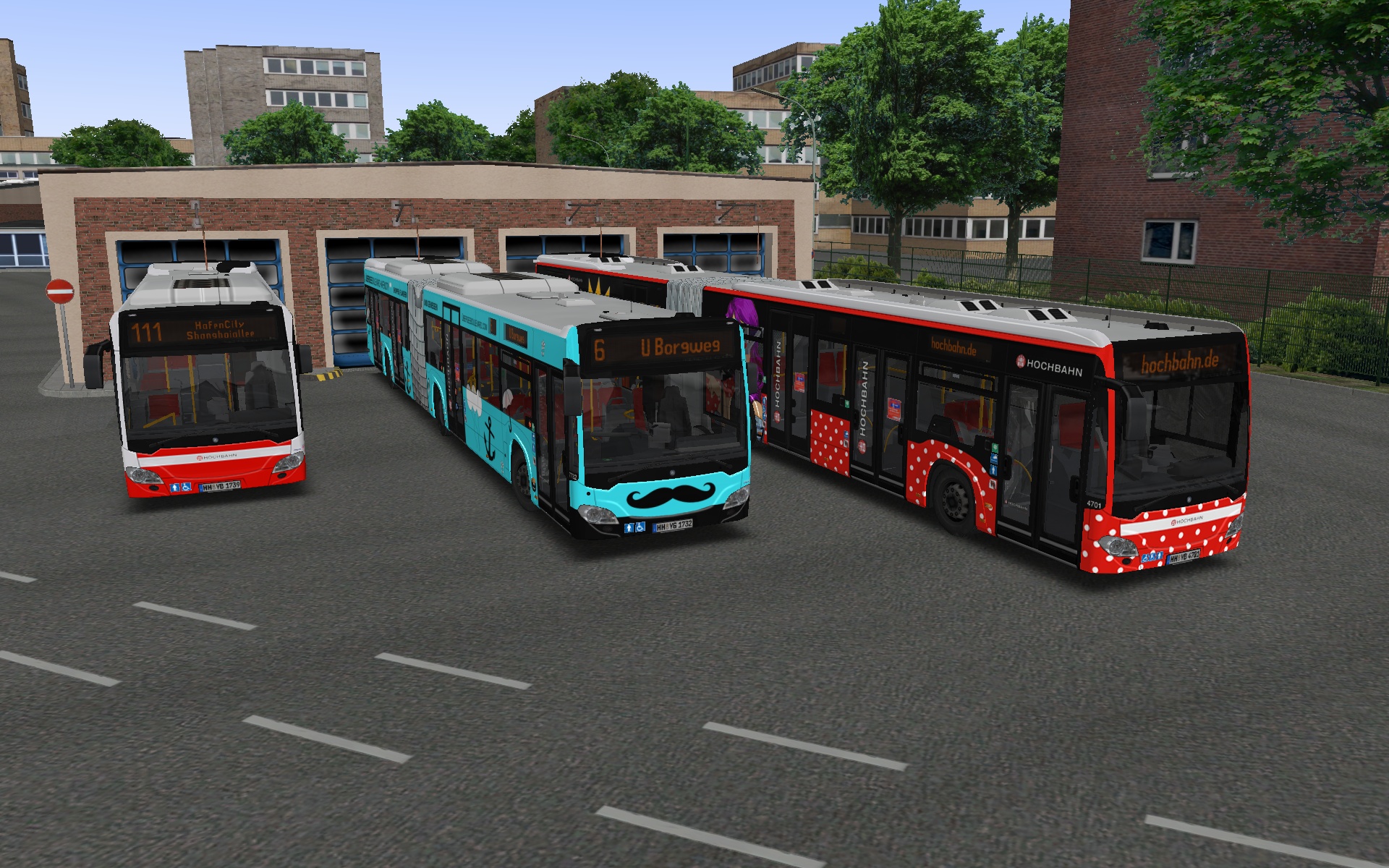 OMSI 2 Add-on Hamburger Buspaket