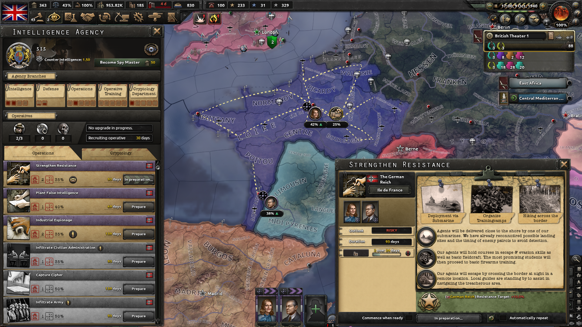 Hearts of Iron IV: La Résistance - Background 2