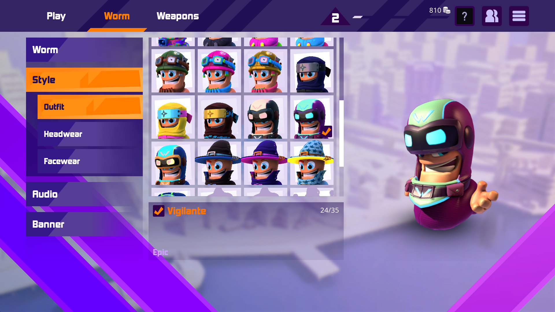 Worms Rumble - Action All-Stars Pack