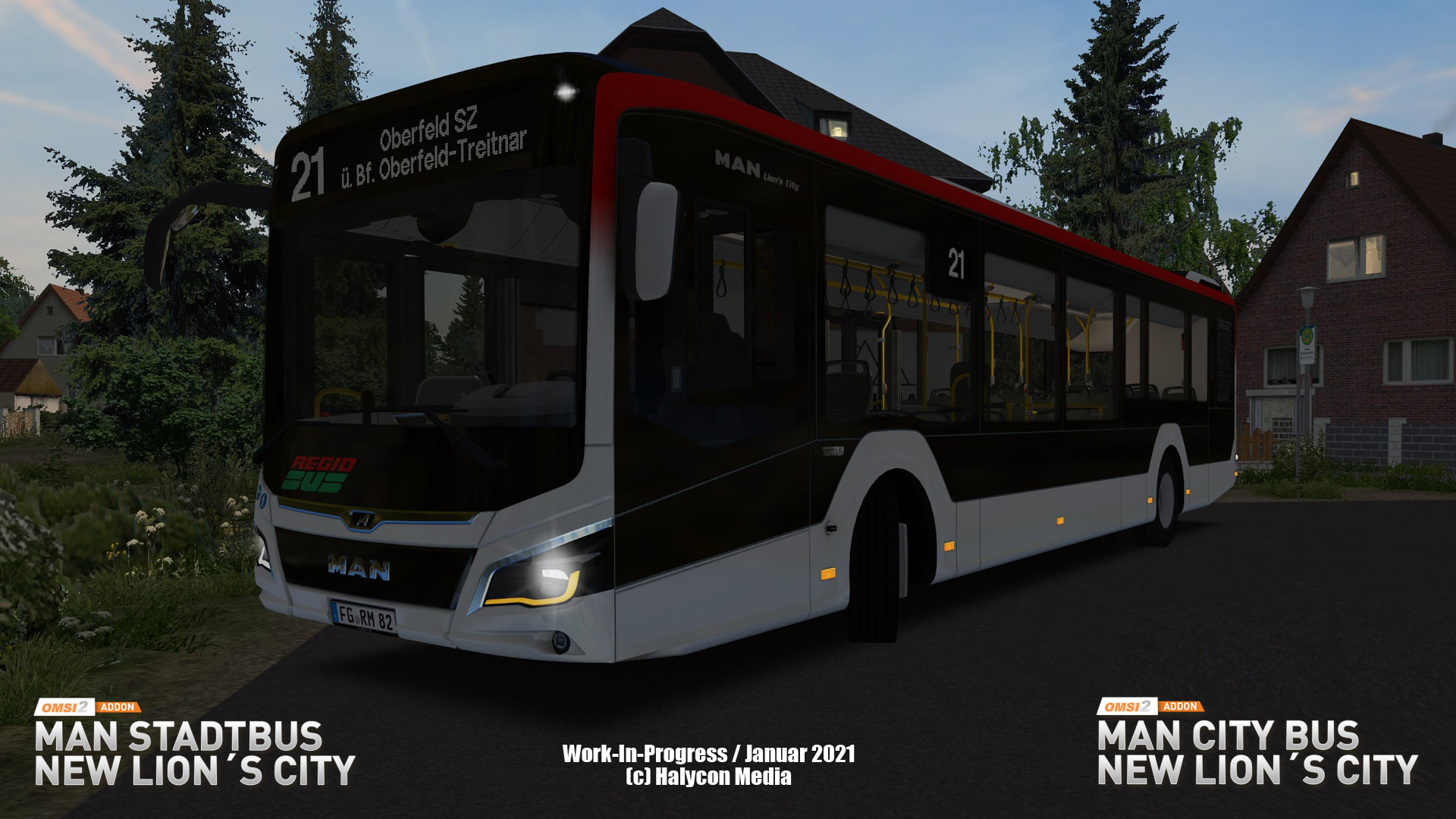 OMSI 2 Add-on MAN Stadtbus New Lion's City