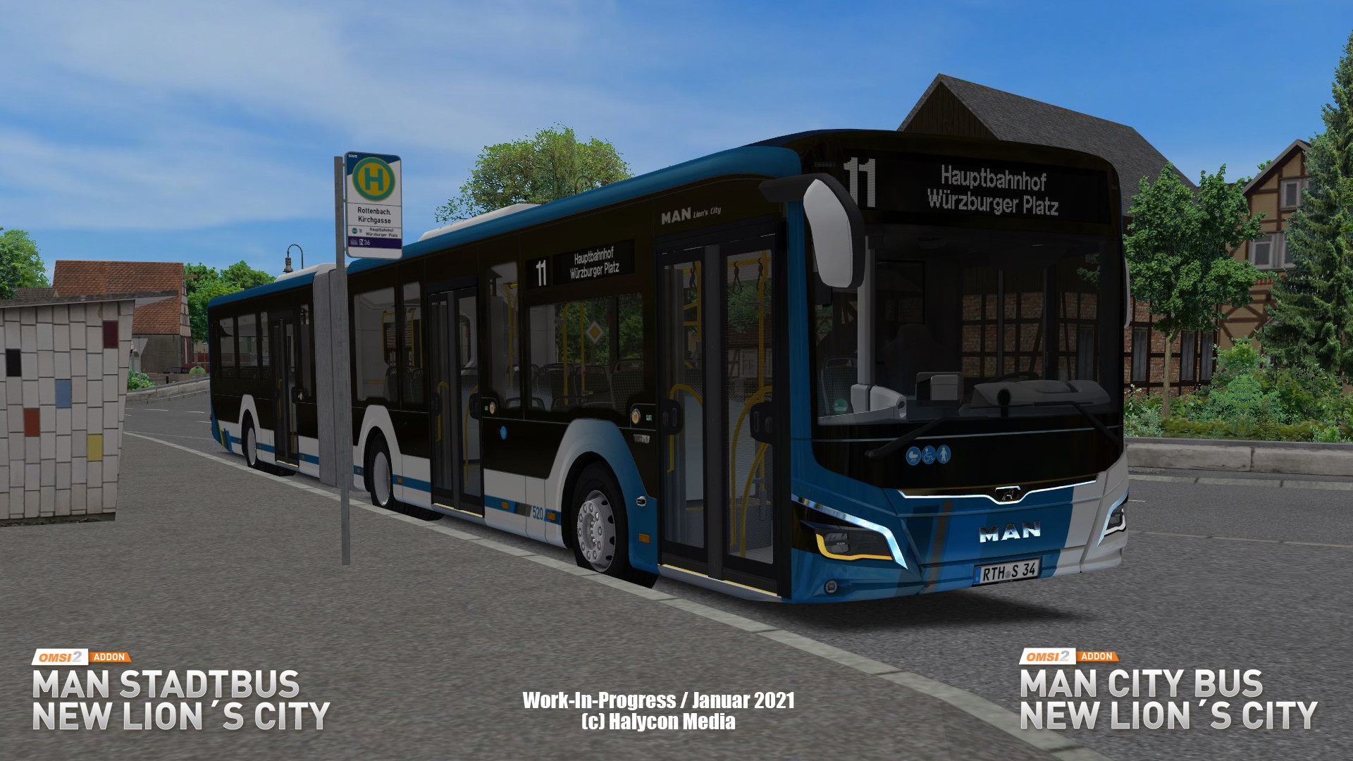 OMSI 2 Add-on MAN Stadtbus New Lion's City