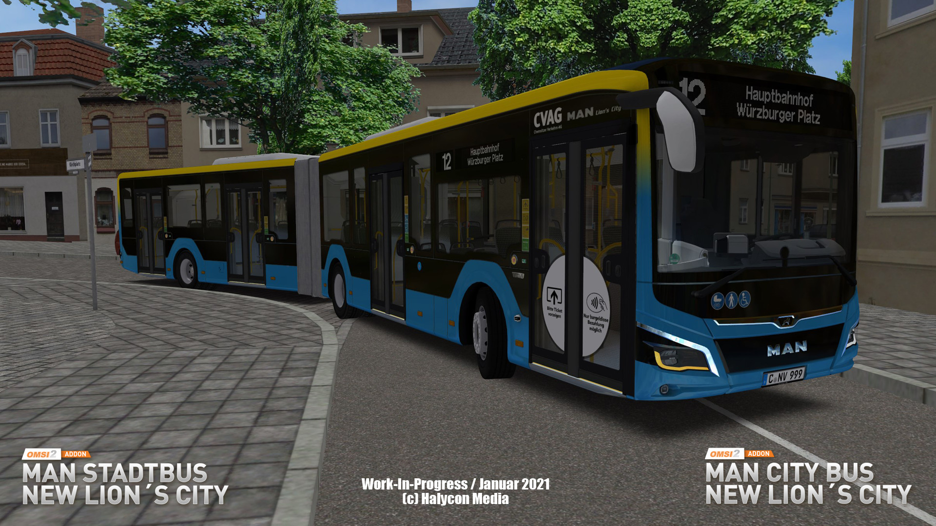 OMSI 2 Add-on MAN Stadtbus New Lion's City