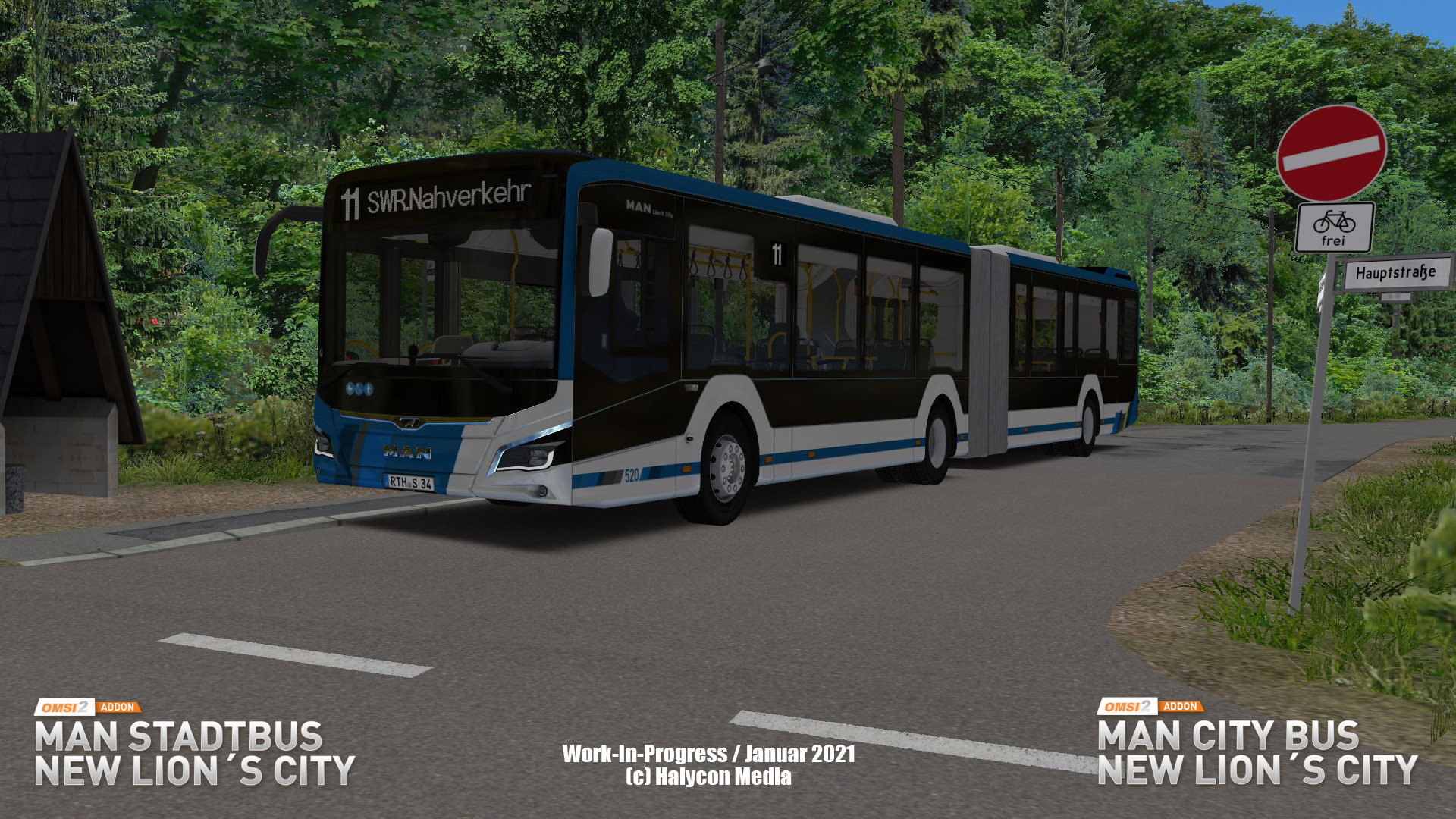 OMSI 2 Add-on MAN Stadtbus New Lion's City