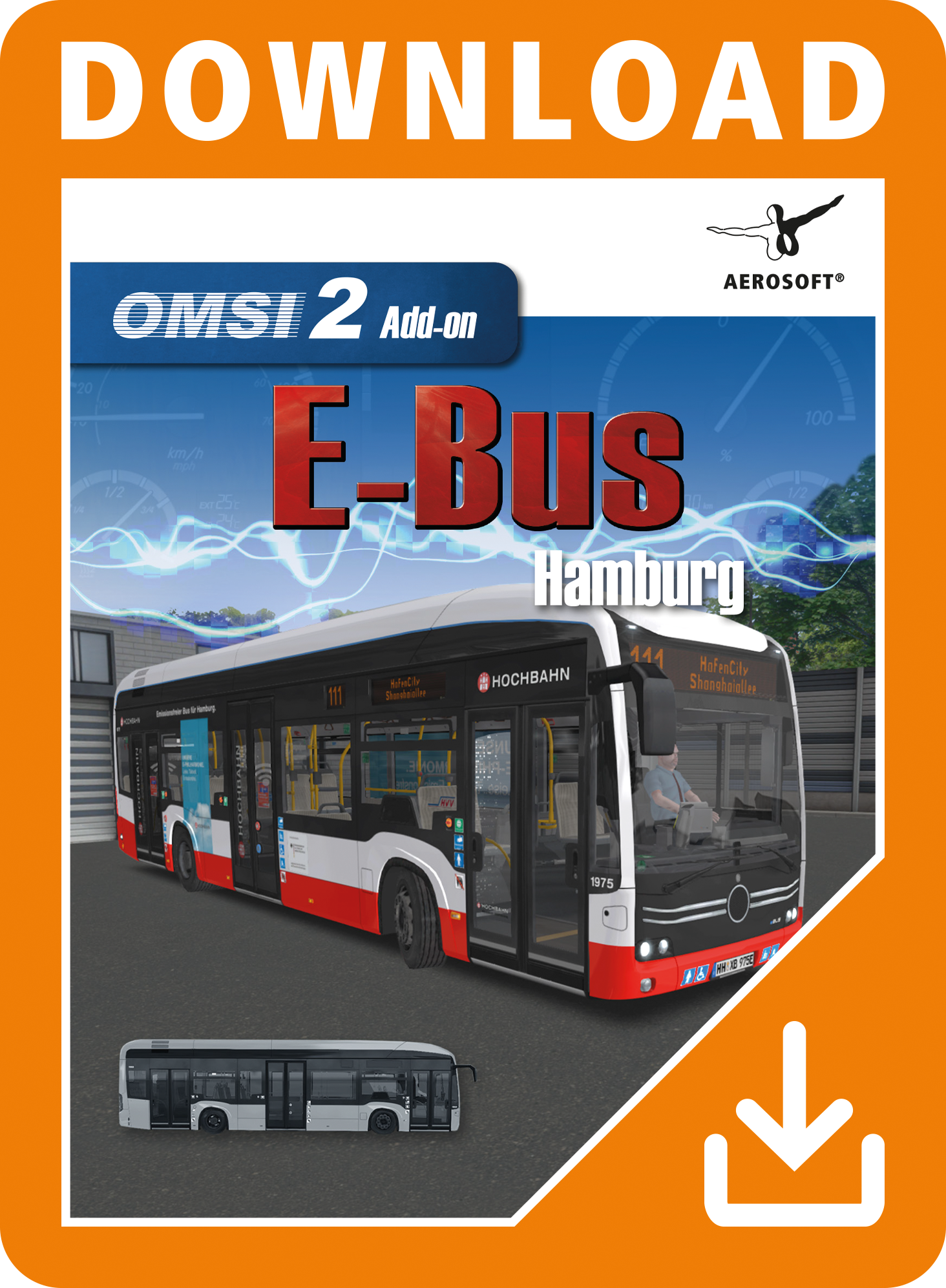 OMSI 2 Add-On E-Bus Hamburg