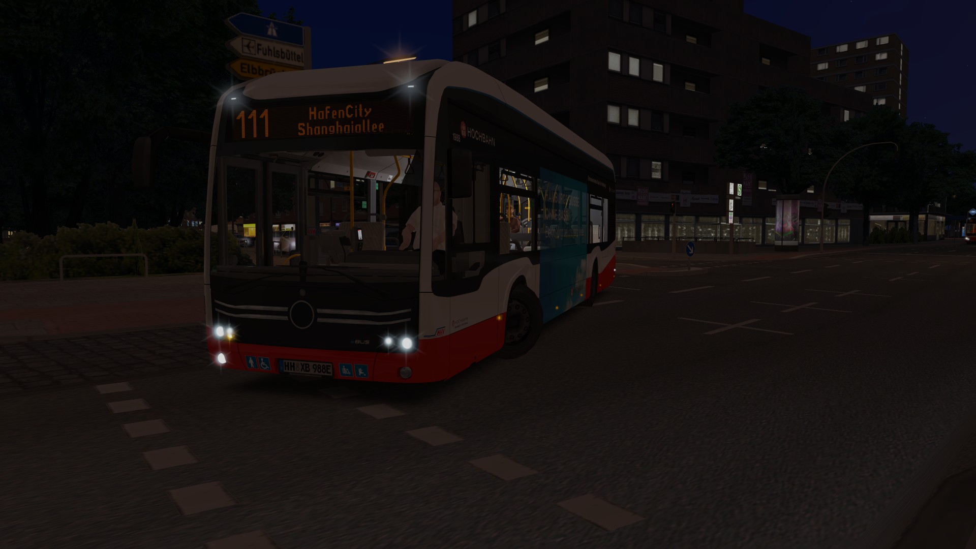 OMSI 2 Add-On E-Bus Hamburg