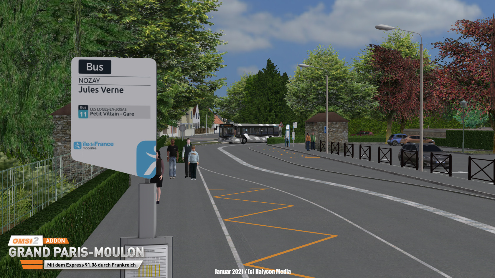 OMSI 2 Add-on Grand Paris-Moulon