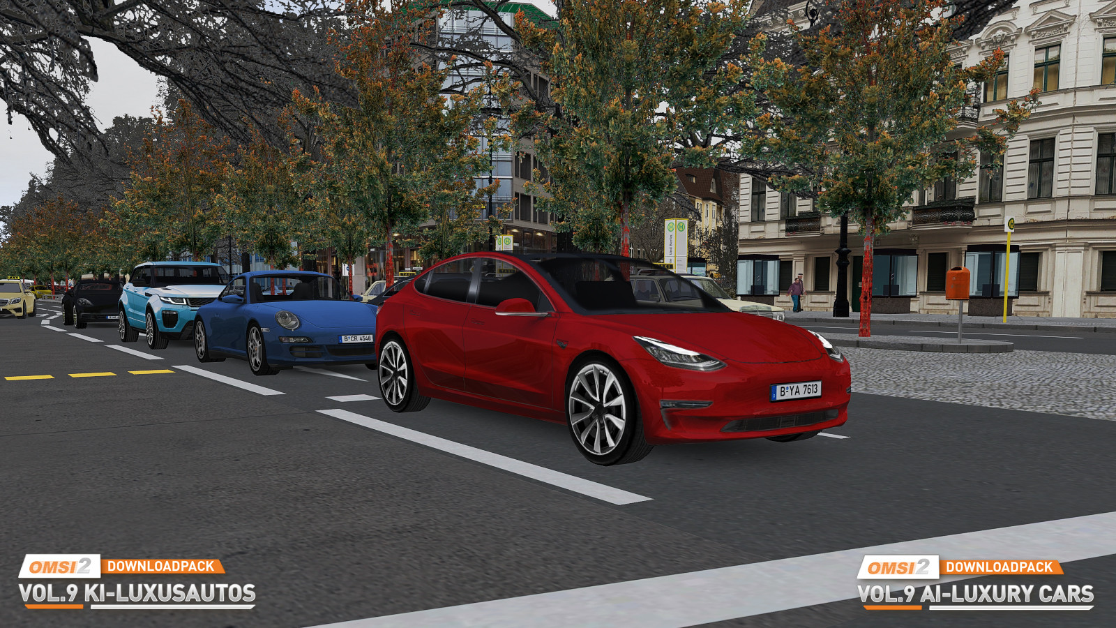 OMSI 2 Add-on Downloadpack Vol. 9 – KI-Luxusautos