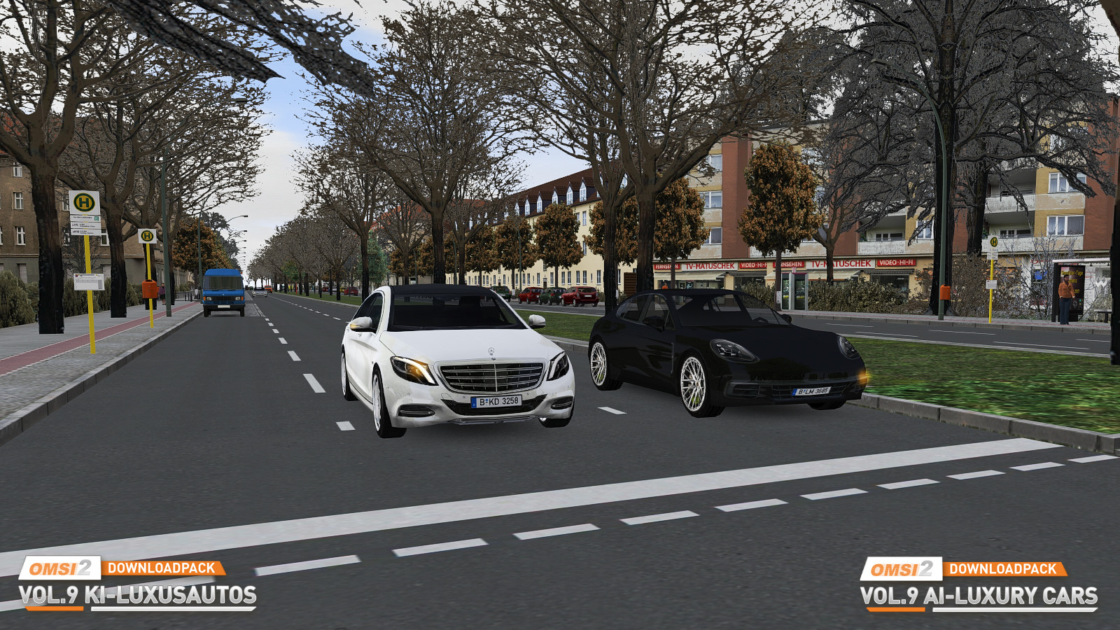 OMSI 2 Add-on Downloadpack Vol. 9 – KI-Luxusautos
