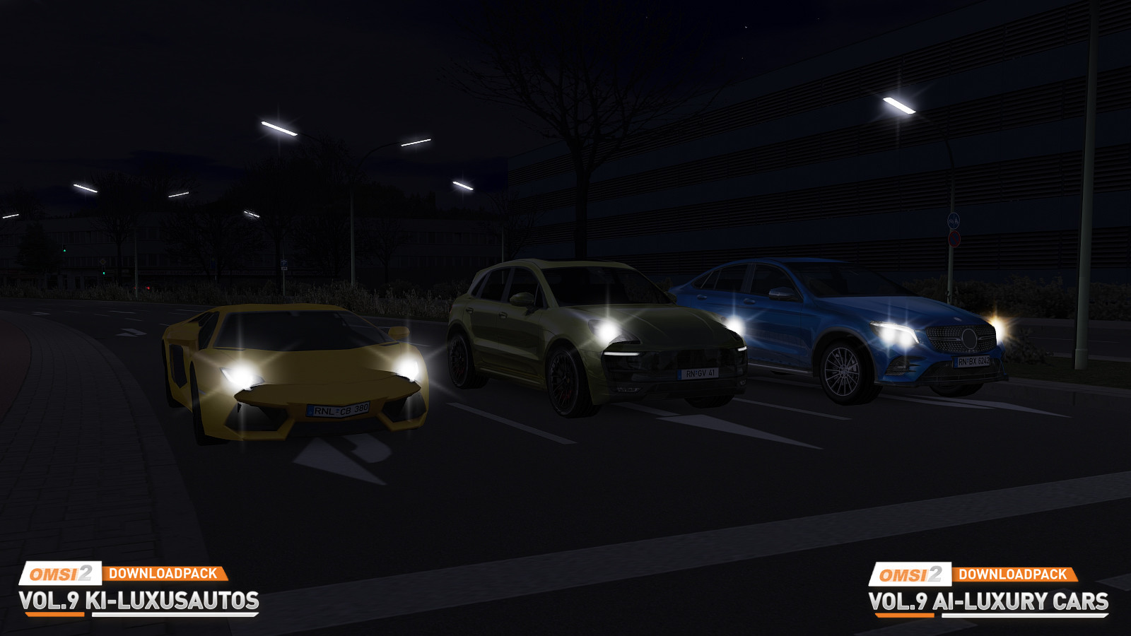 OMSI 2 Add-on Downloadpack Vol. 9 – KI-Luxusautos