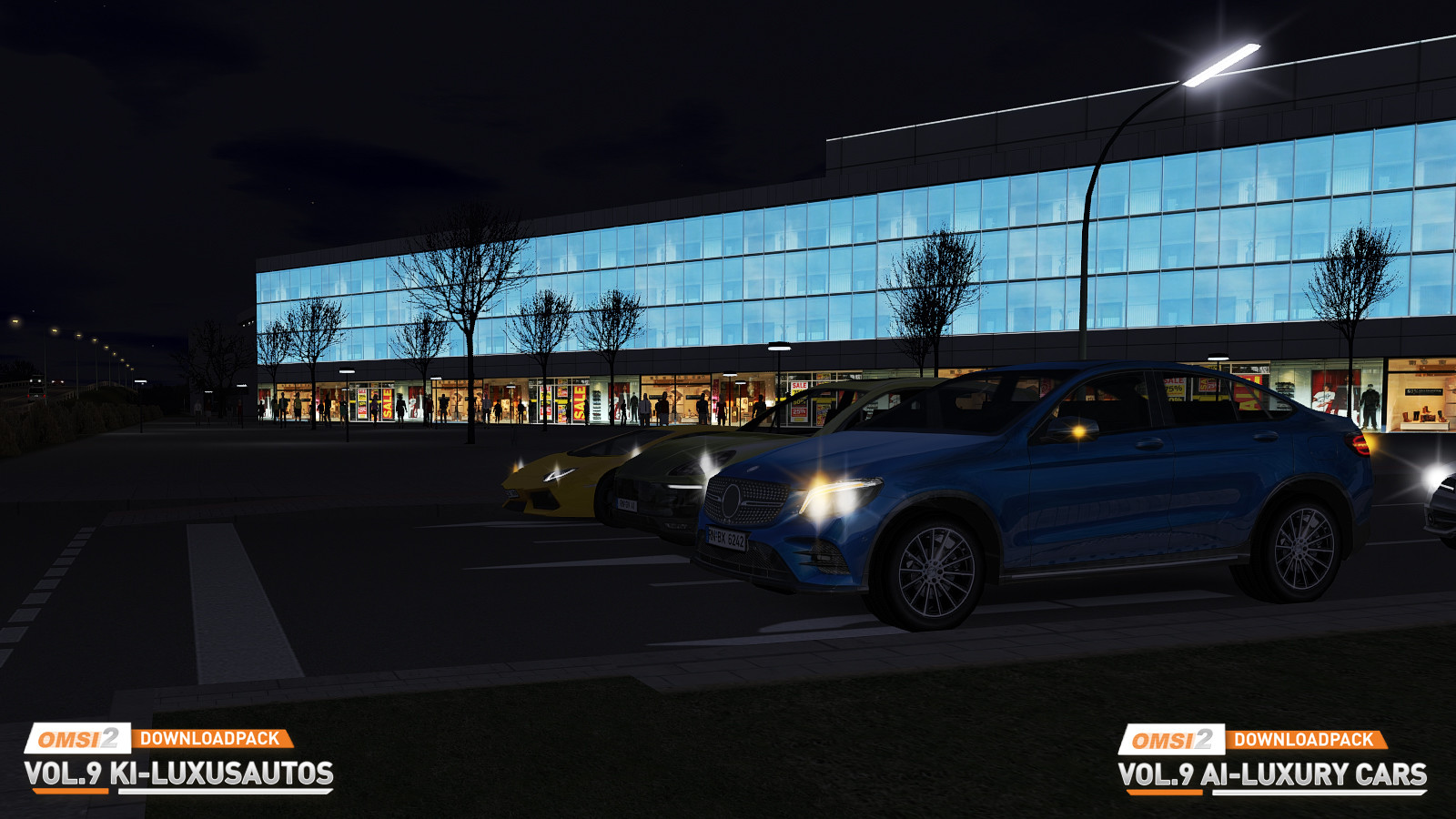 OMSI 2 Add-on Downloadpack Vol. 9 – KI-Luxusautos