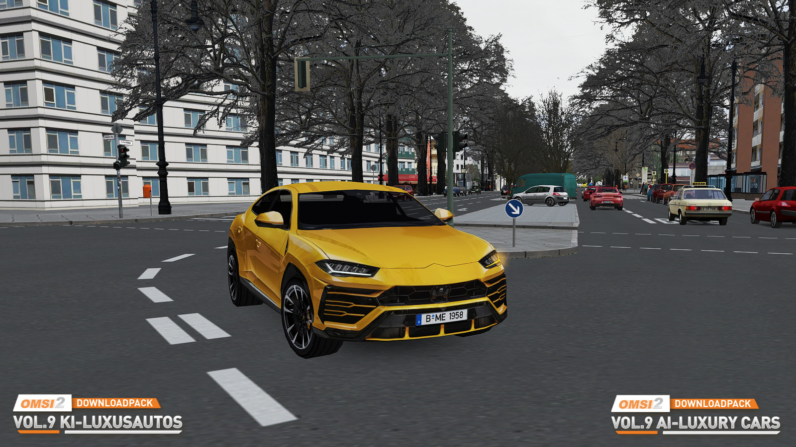 OMSI 2 Add-on Downloadpack Vol. 9 – KI-Luxusautos