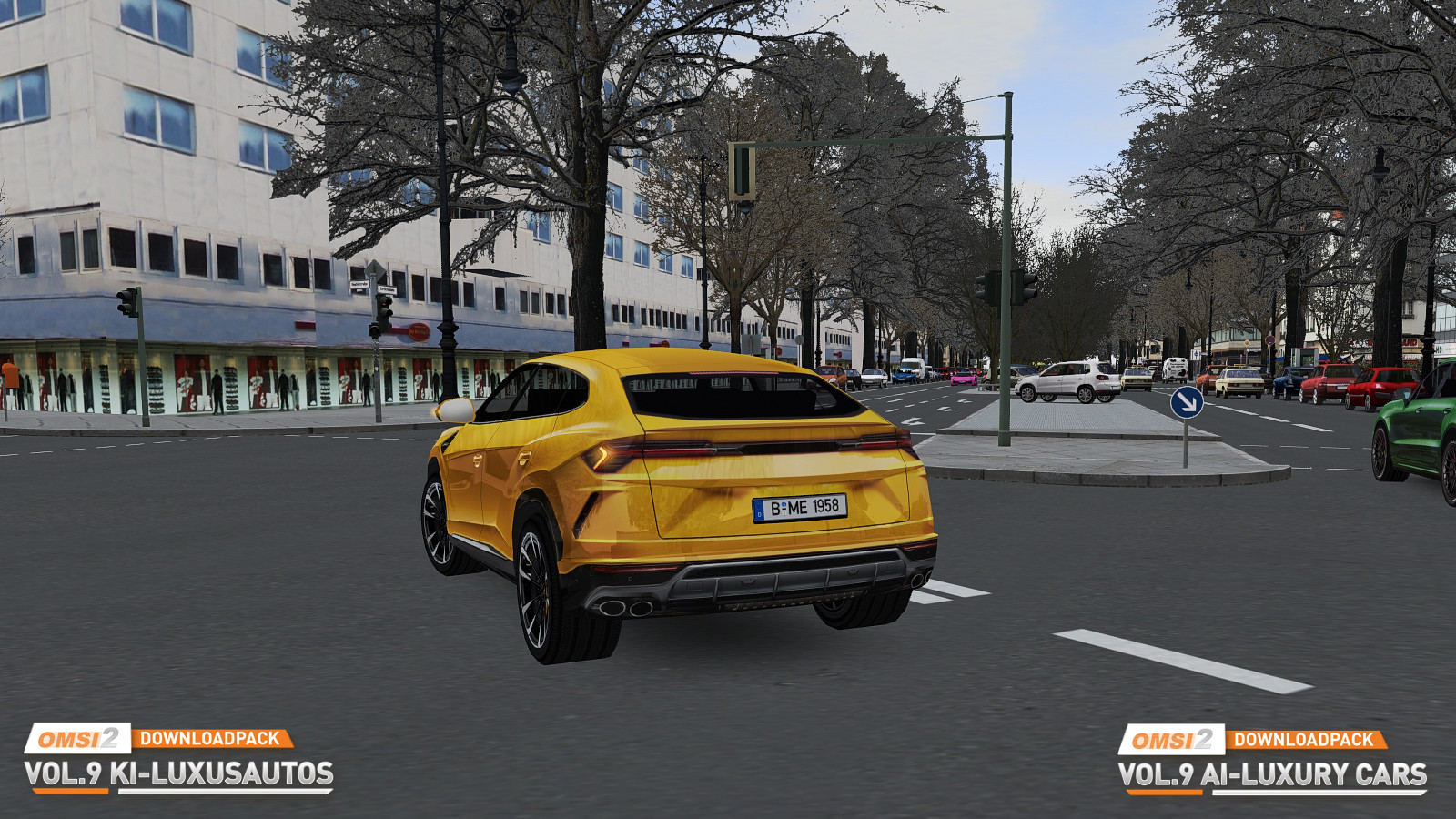 OMSI 2 Add-on Downloadpack Vol. 9 – KI-Luxusautos