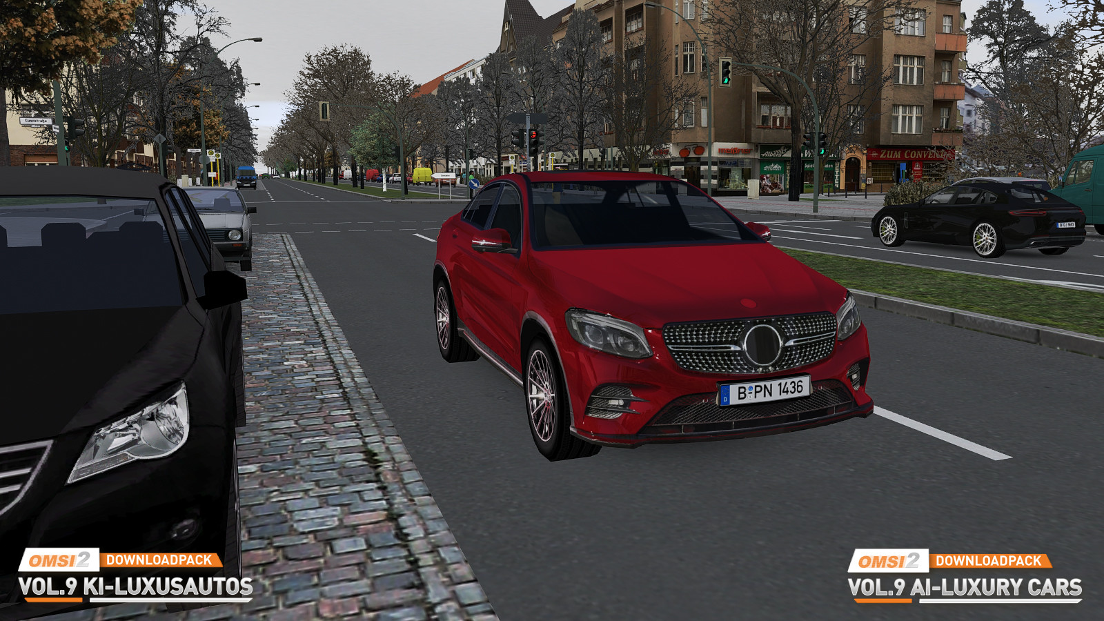 OMSI 2 Add-on Downloadpack Vol. 9 – KI-Luxusautos
