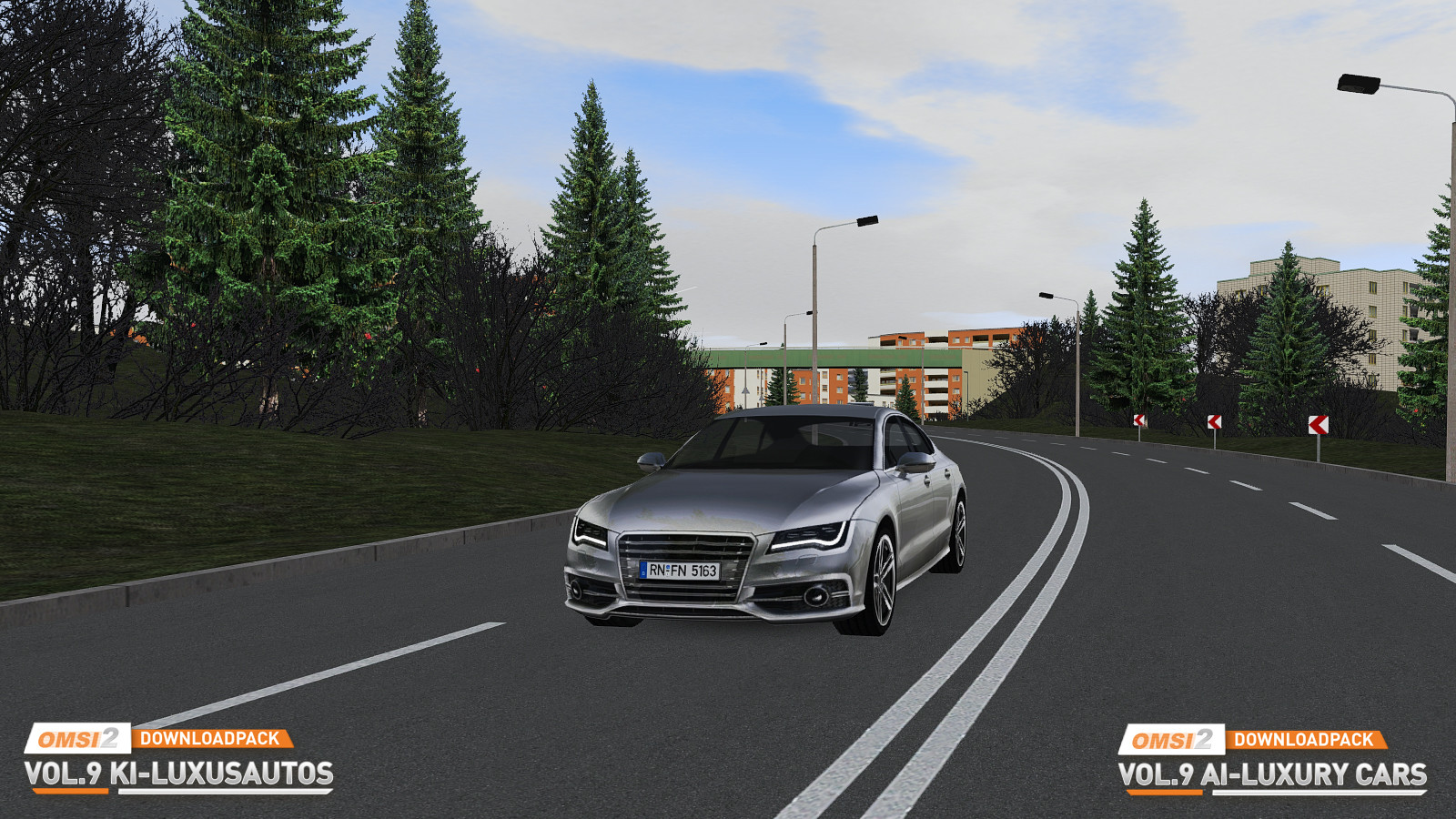 OMSI 2 Add-on Downloadpack Vol. 9 – KI-Luxusautos