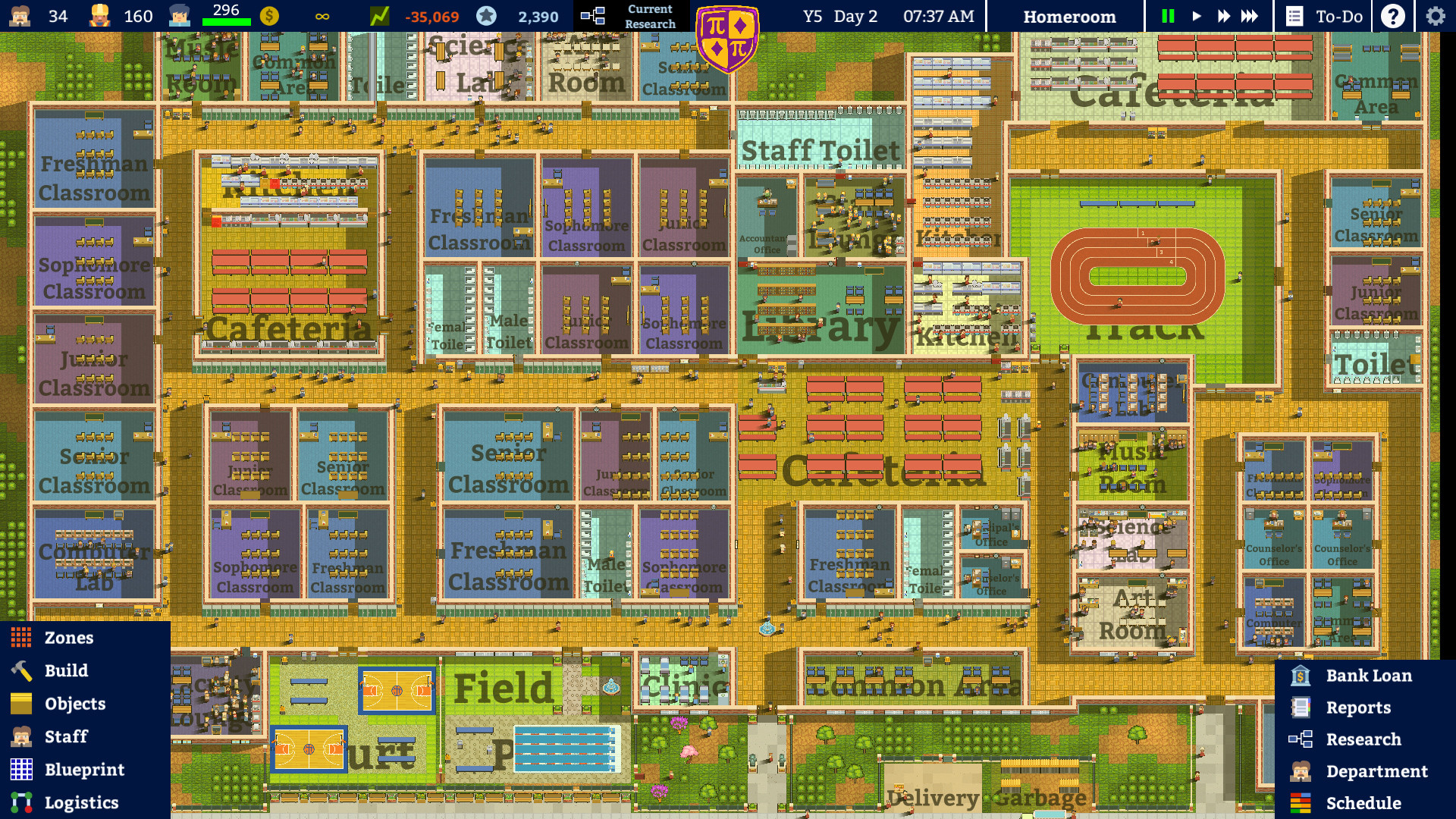 Academia : School Simulator - Background 2