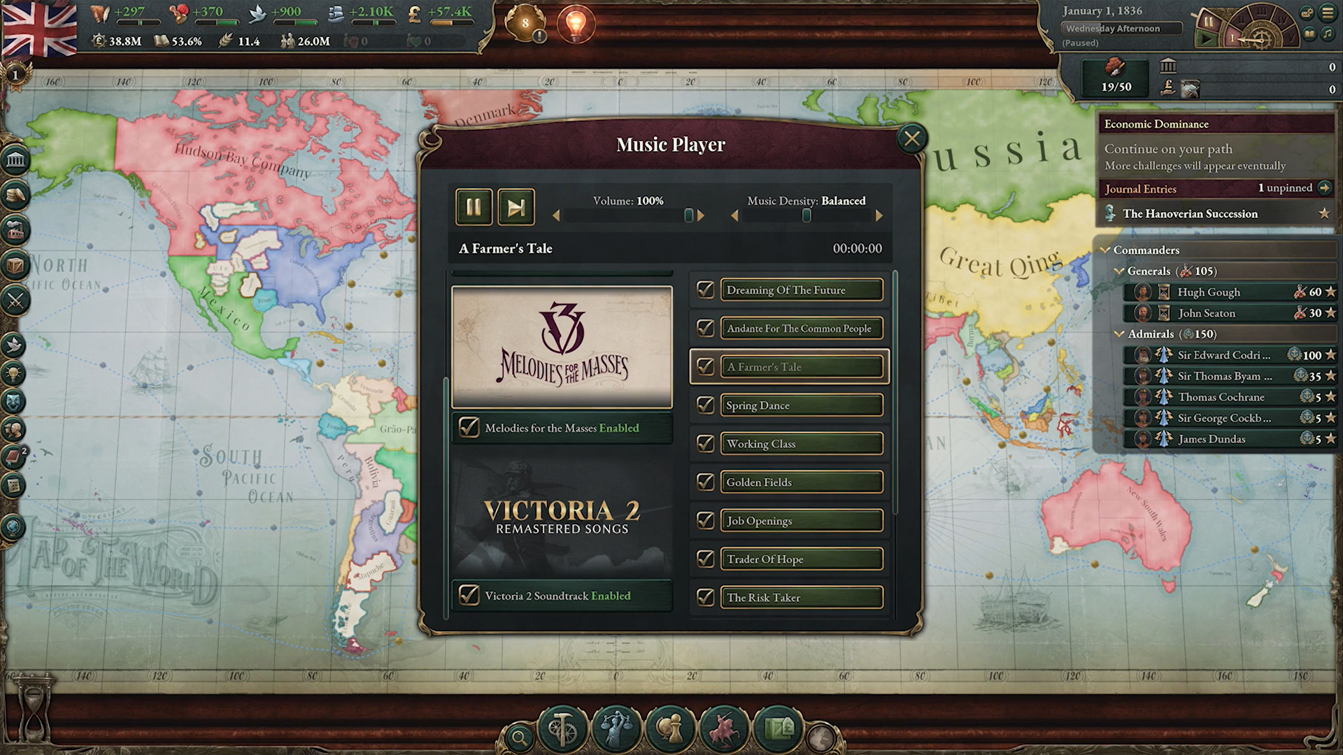Victoria 3: Melodies for the Masses Music Pack - Background 2