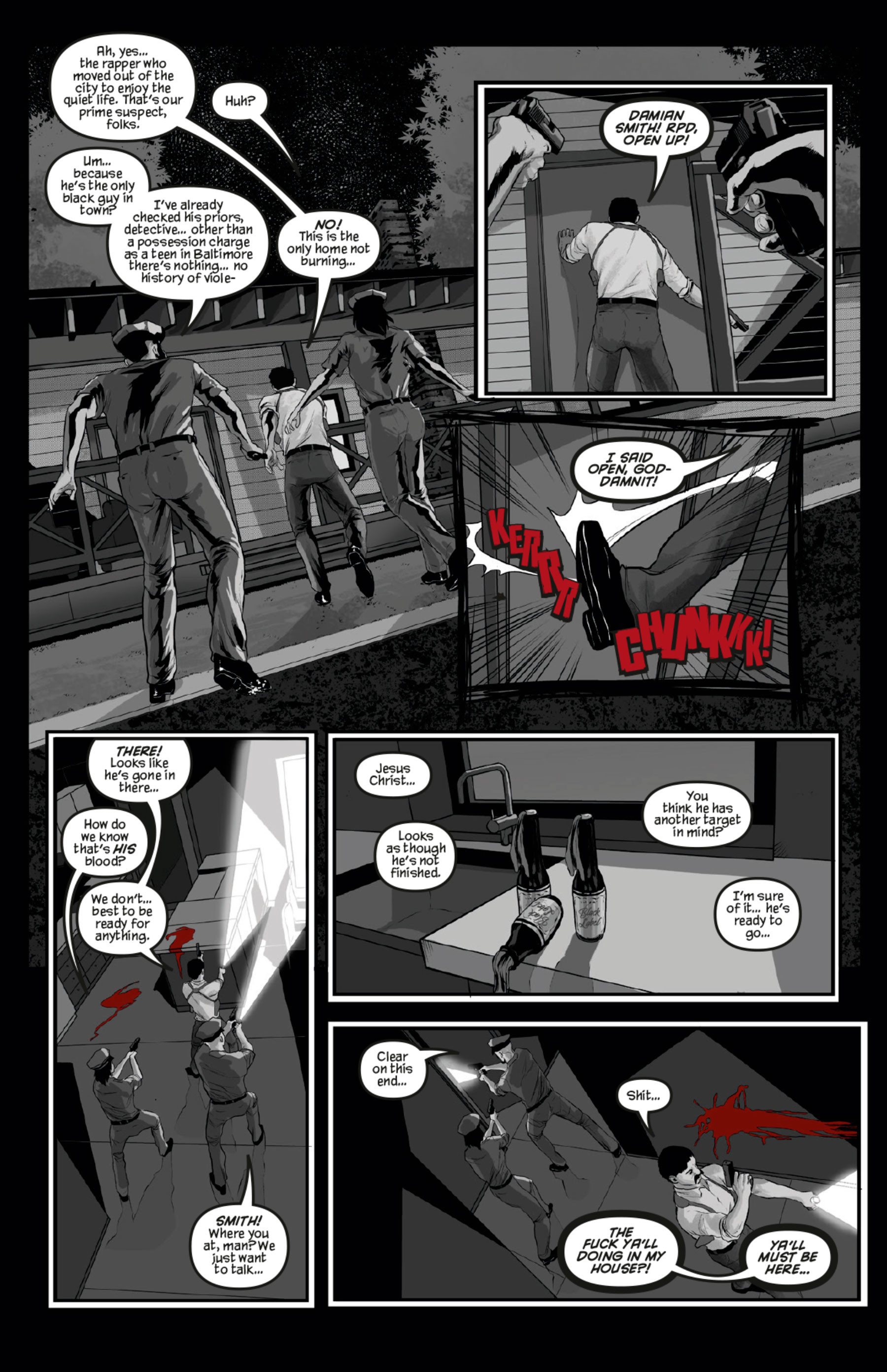 Hatred: Black Label - comic book
