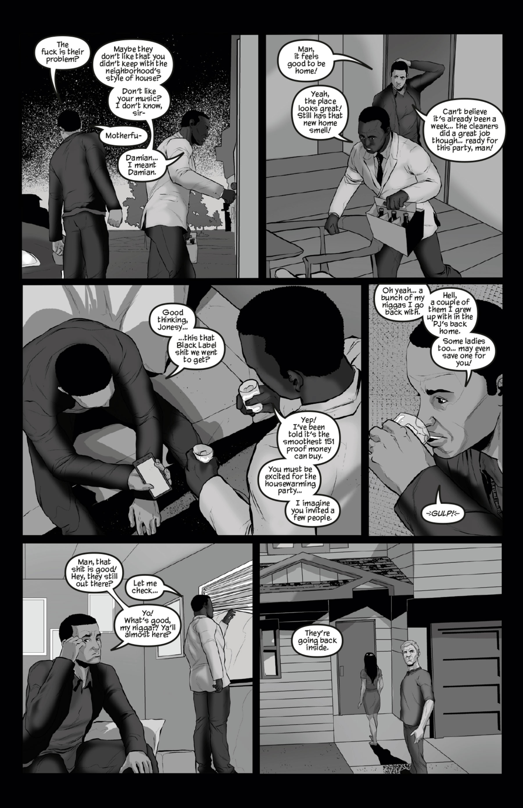 Hatred: Black Label - comic book