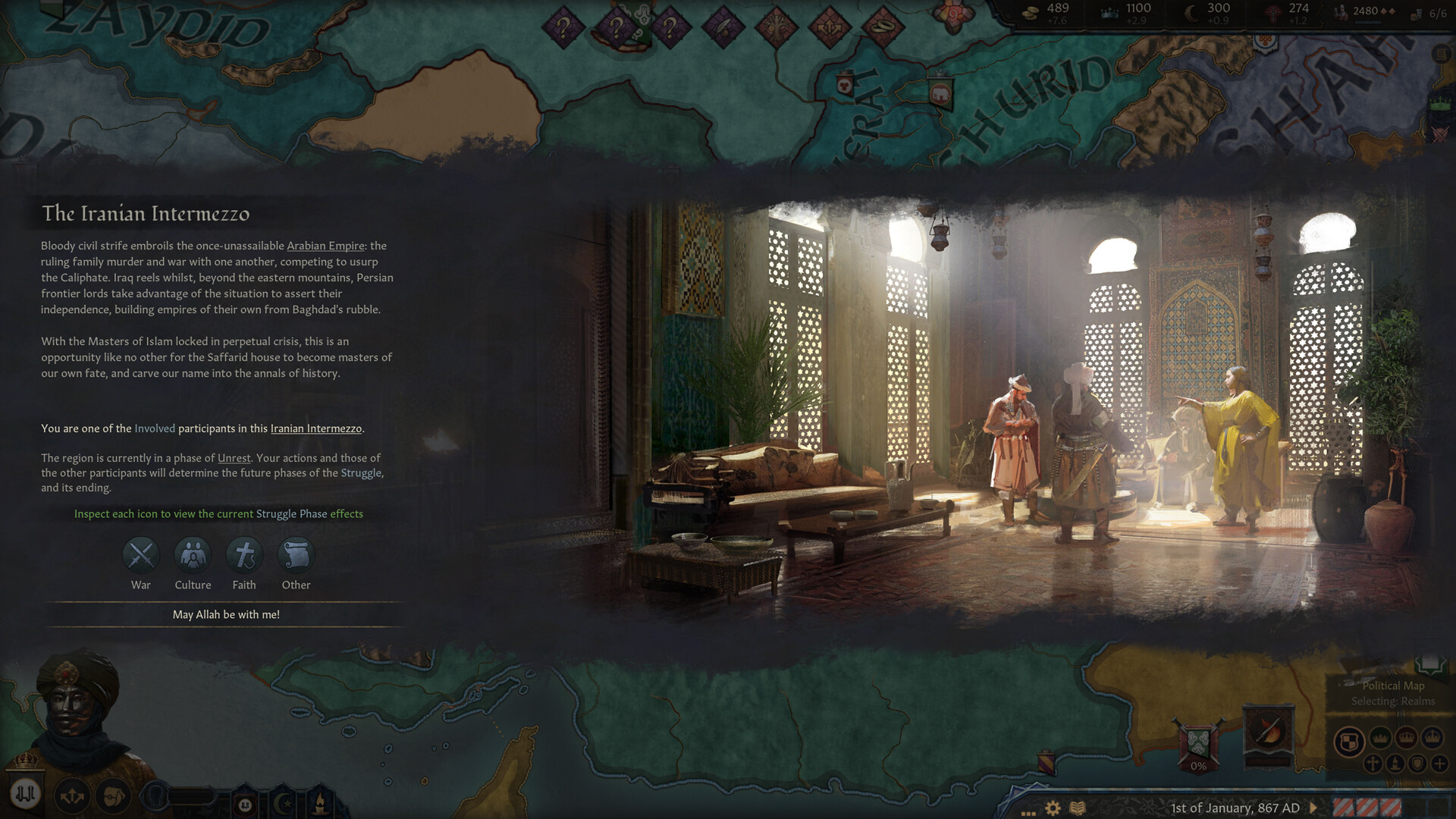 Crusader Kings III: Legacy of Persia - Background 1