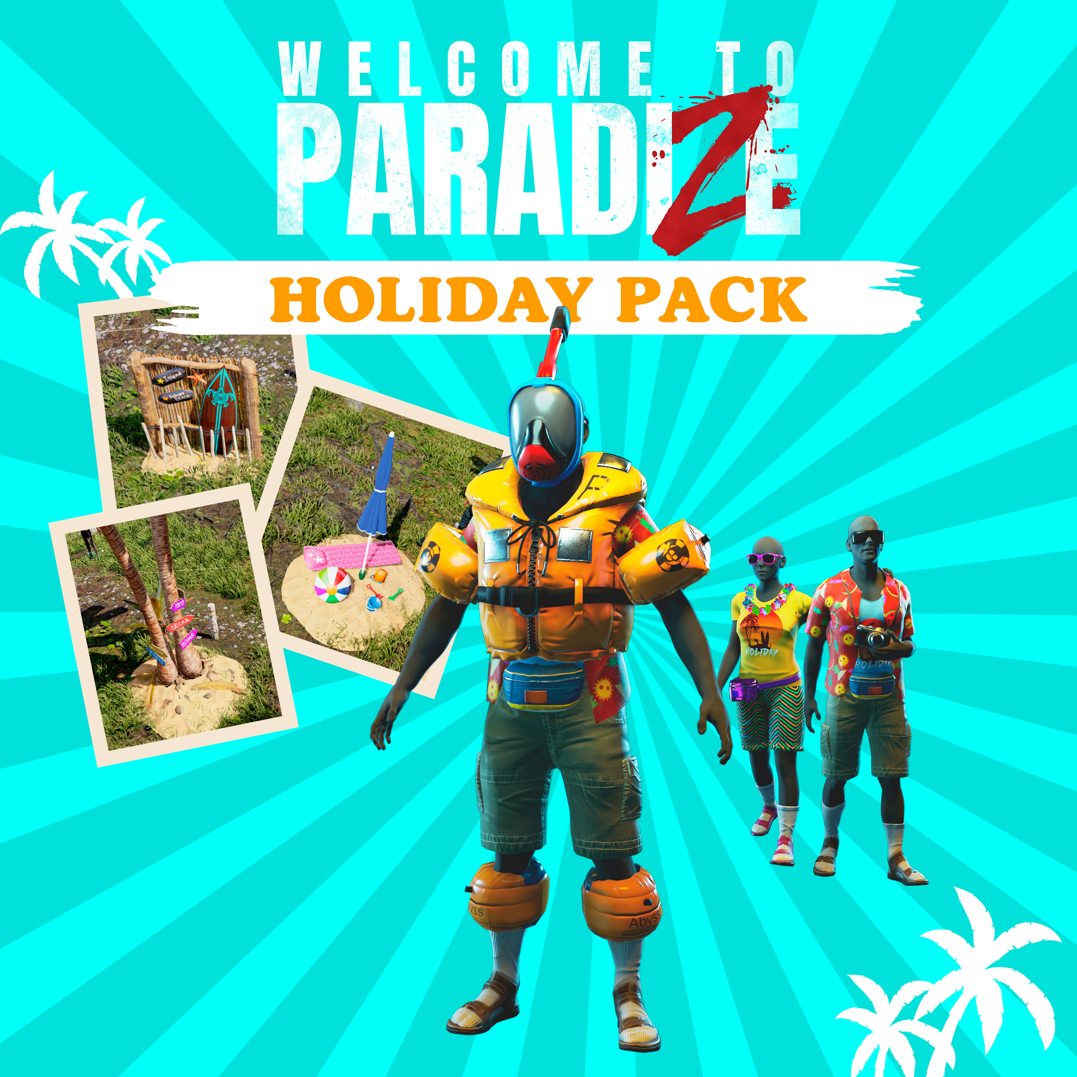 Welcome to ParadiZe - Holidays Cosmetic Pack - Background 2