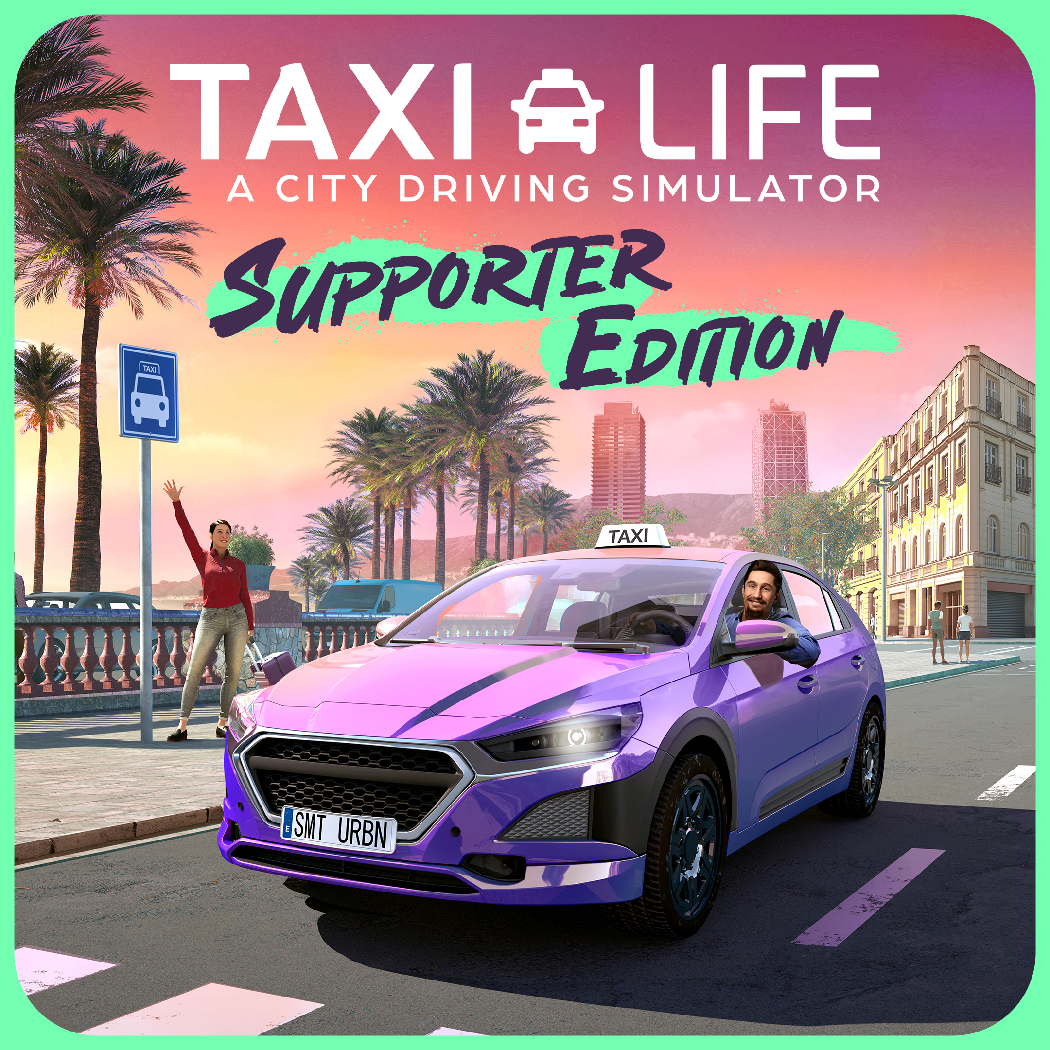 Taxi Life: A City Driving Simulator - Supporter Edition - Background 1
