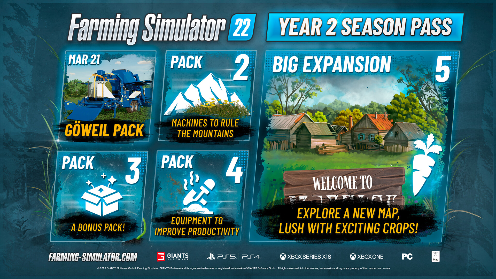Farming Simulator 22 - Year 2 Season Pass