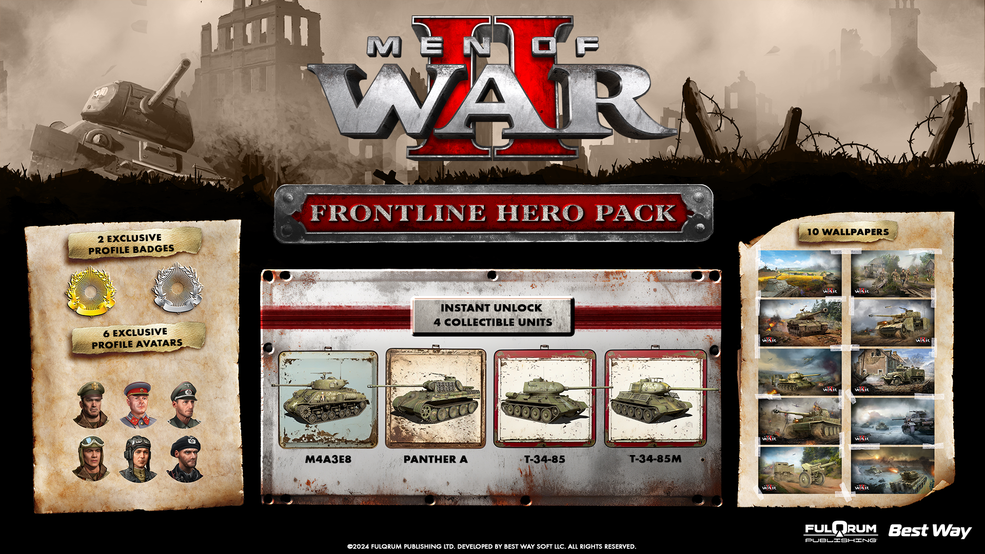Men of War II – Frontline Hero Pack