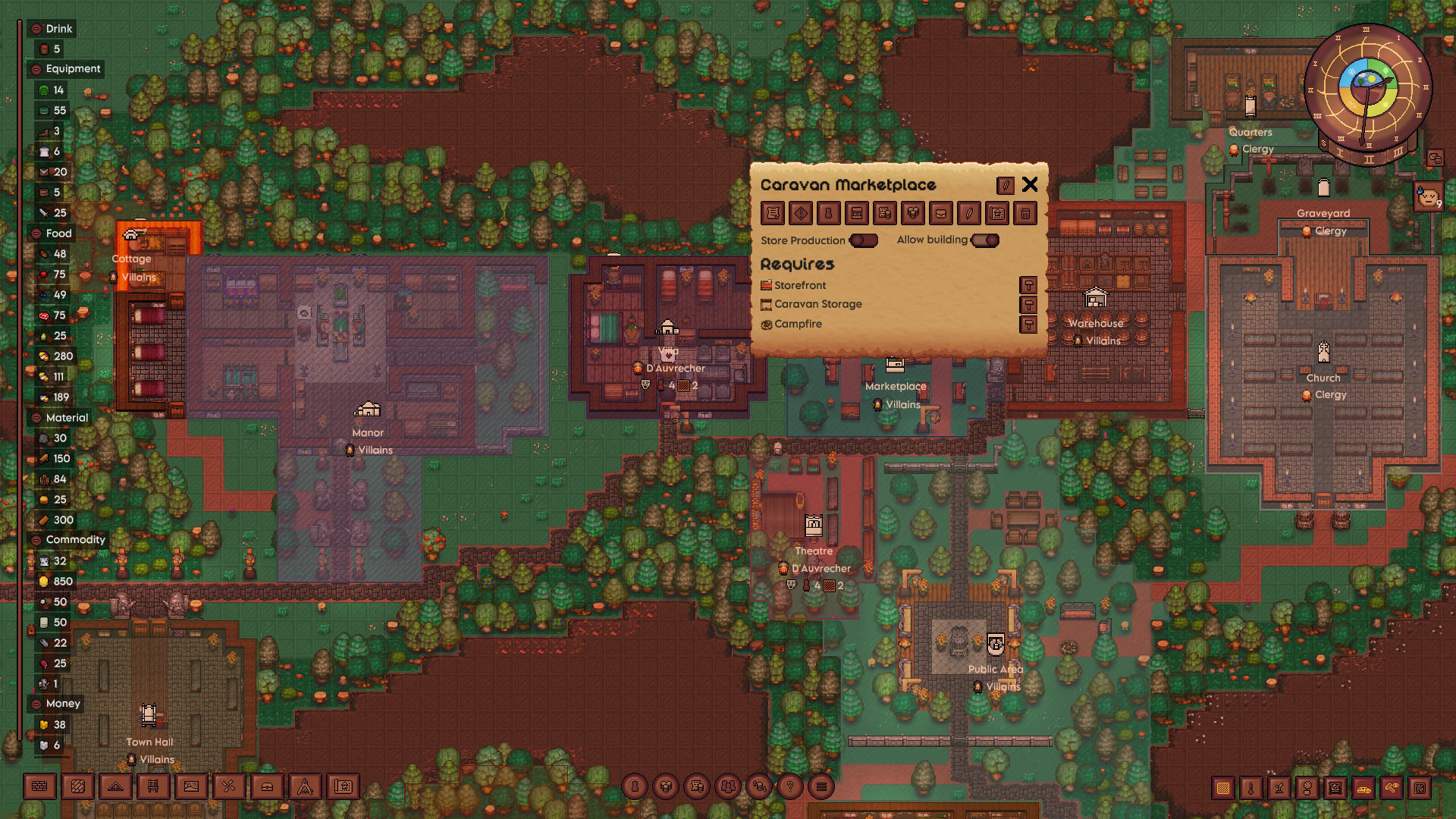 Lords and Villeins: The Great Houses Edition