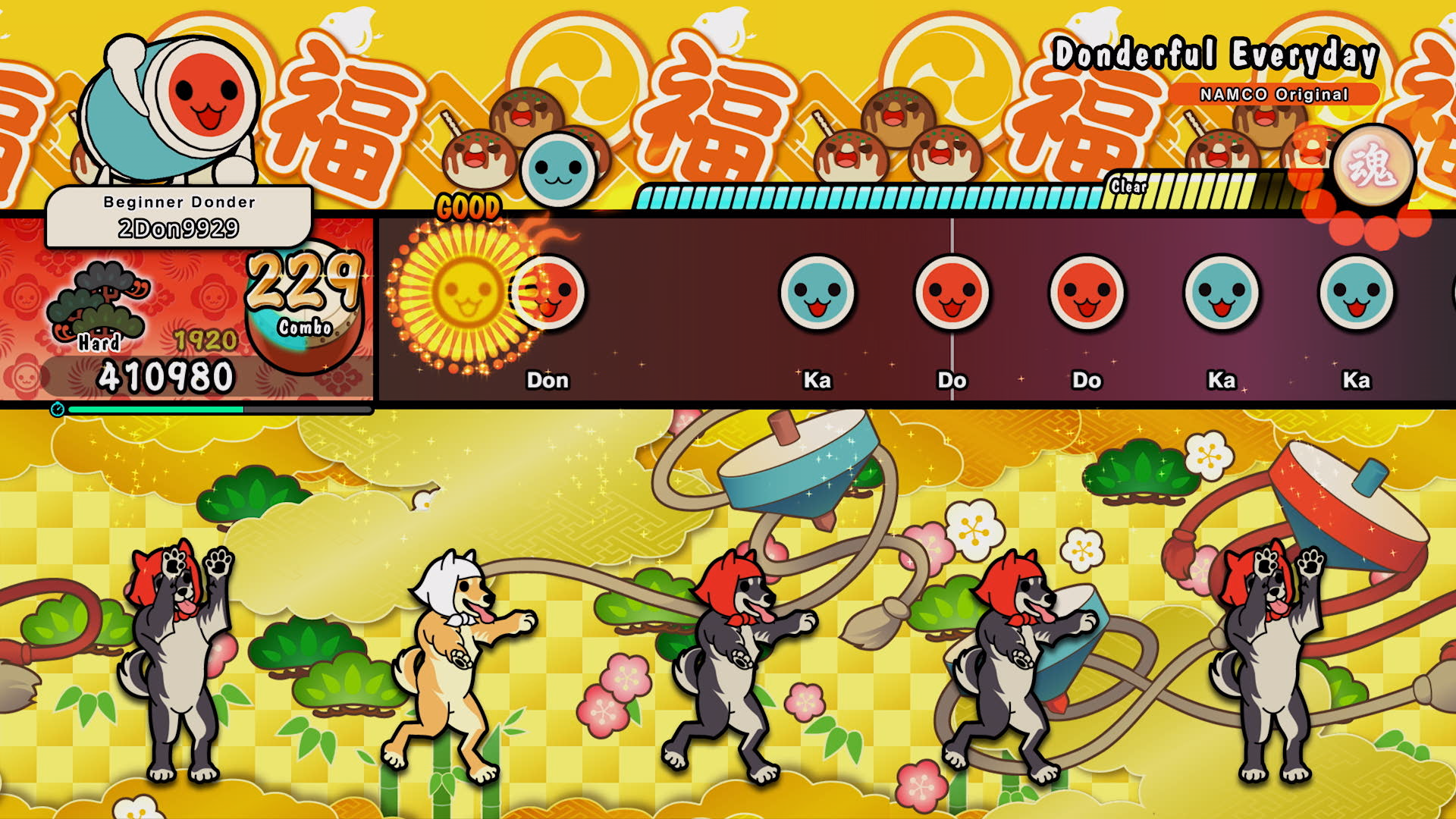 Taiko no Tatsujin: Rhythm Festival The Setlist Edition - Background 2