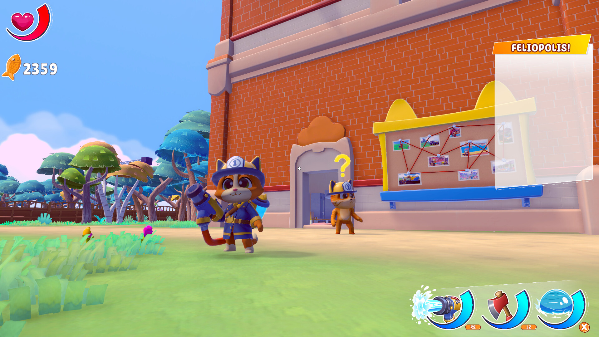 Leo: The Firefighter Cat - Background 2
