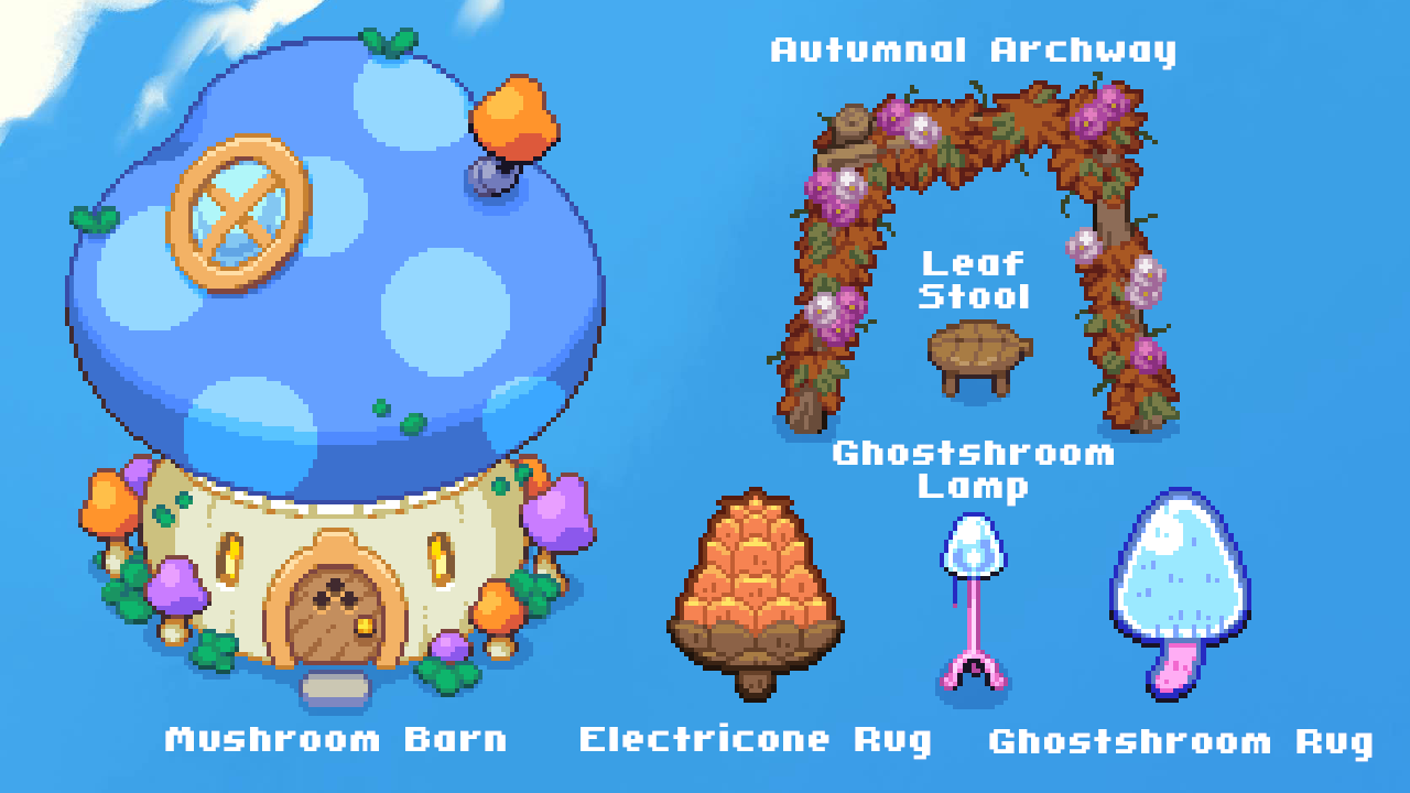 Moonstone Island Autumnal Accessories DLC Pack