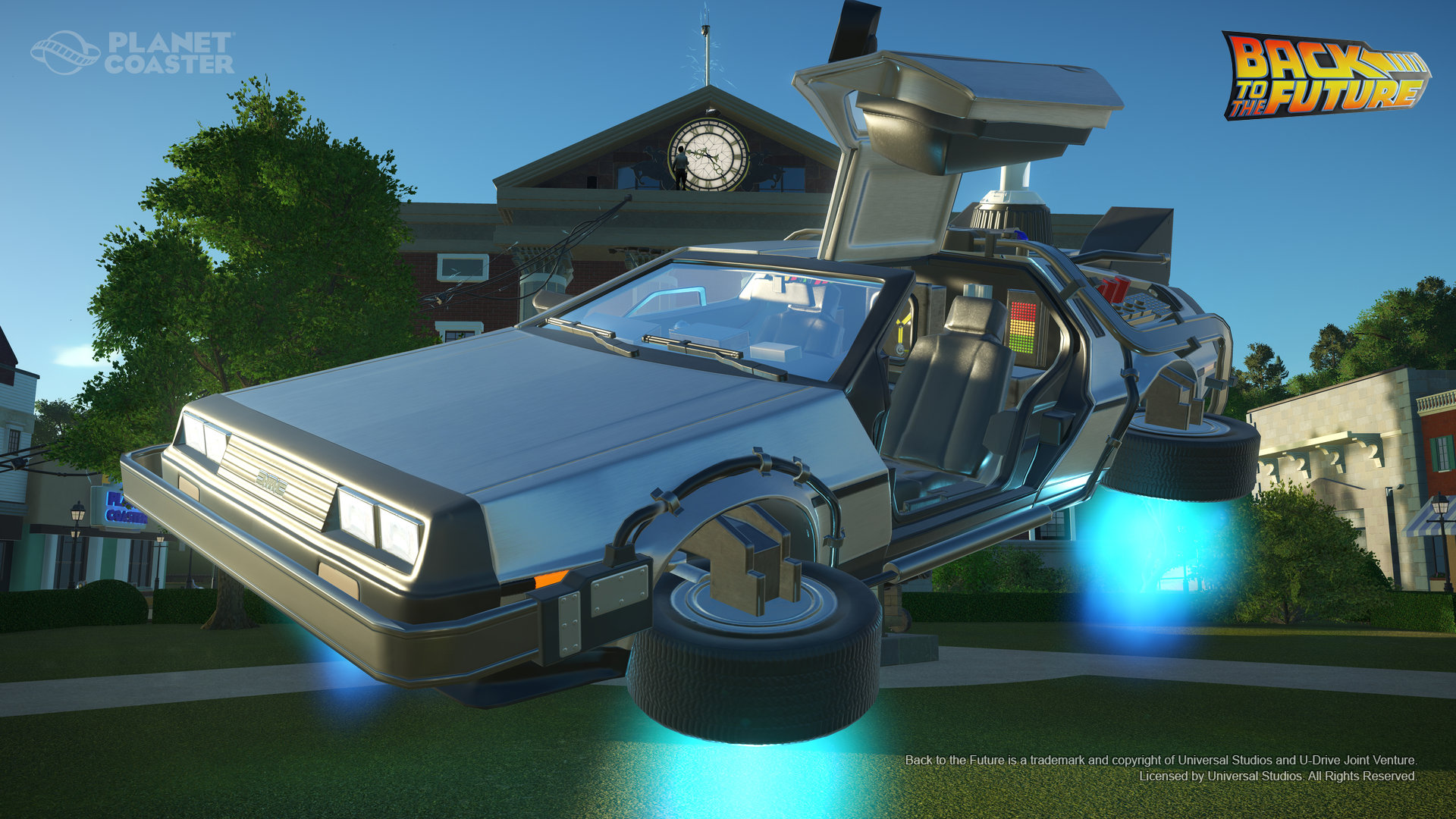 Planet Coaster - Back to the Future™ Time Machine Construction Kit
