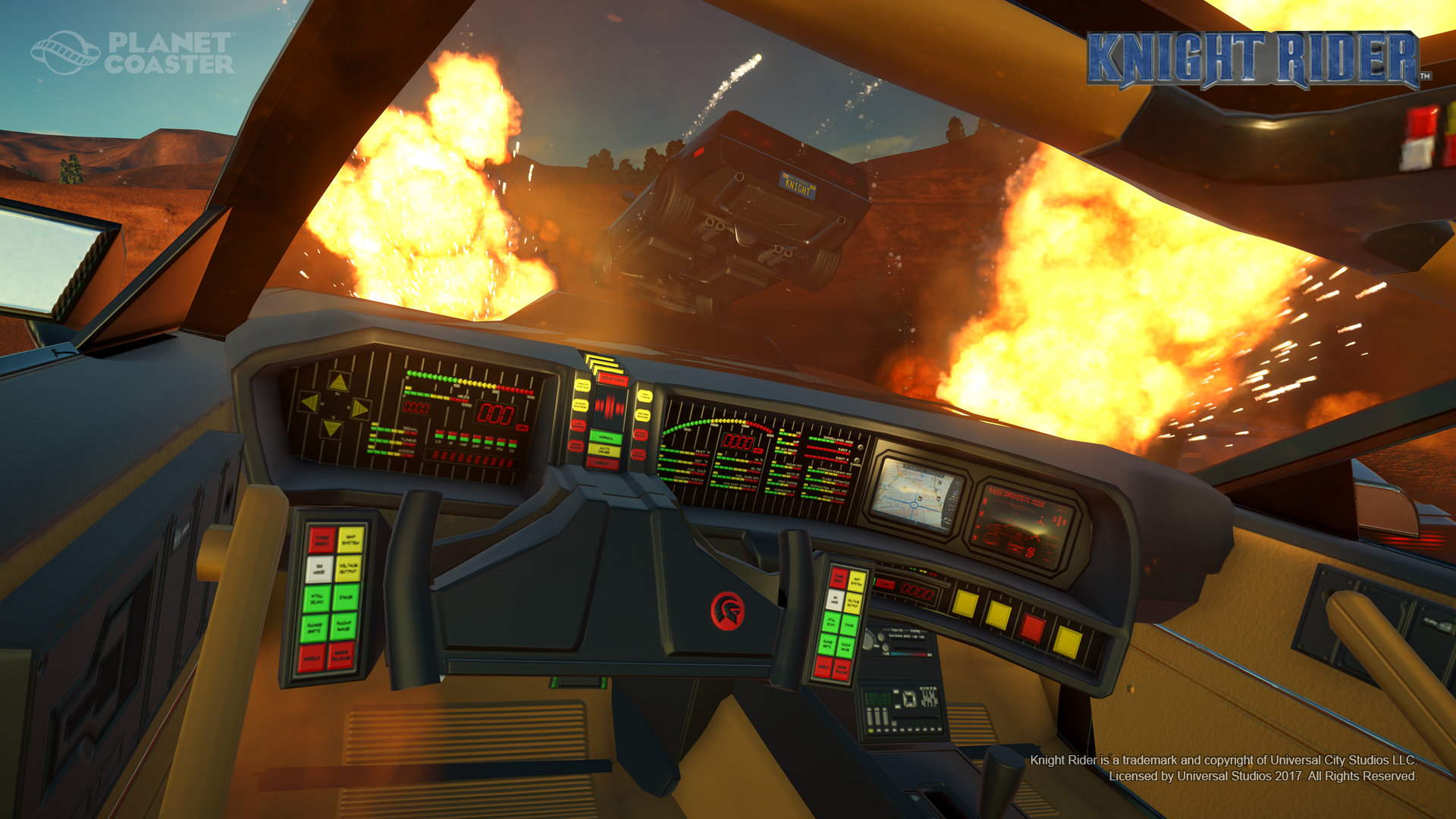 Planet Coaster - Knight Rider™ K.I.T.T. Construction Kit