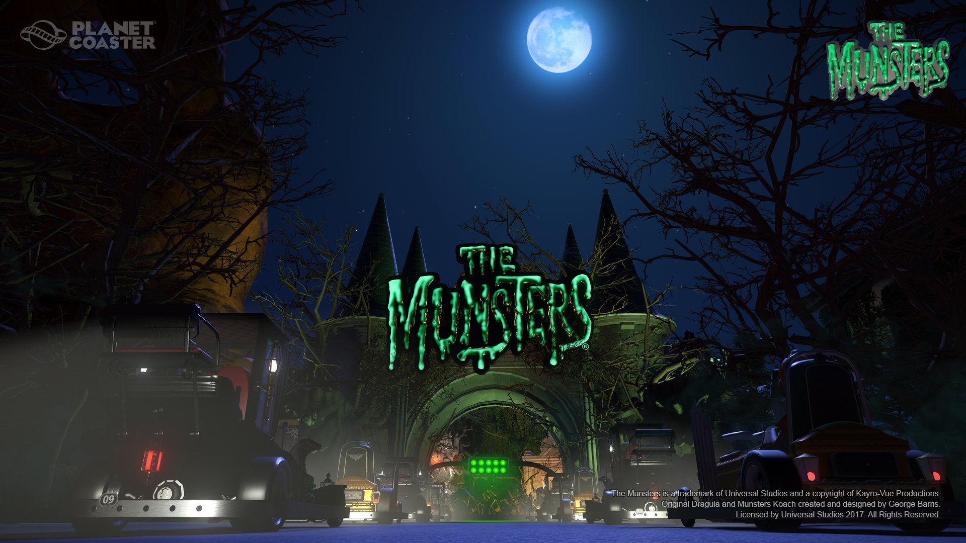 Planet Coaster - The Munsters® Munster Koach Construction Kit