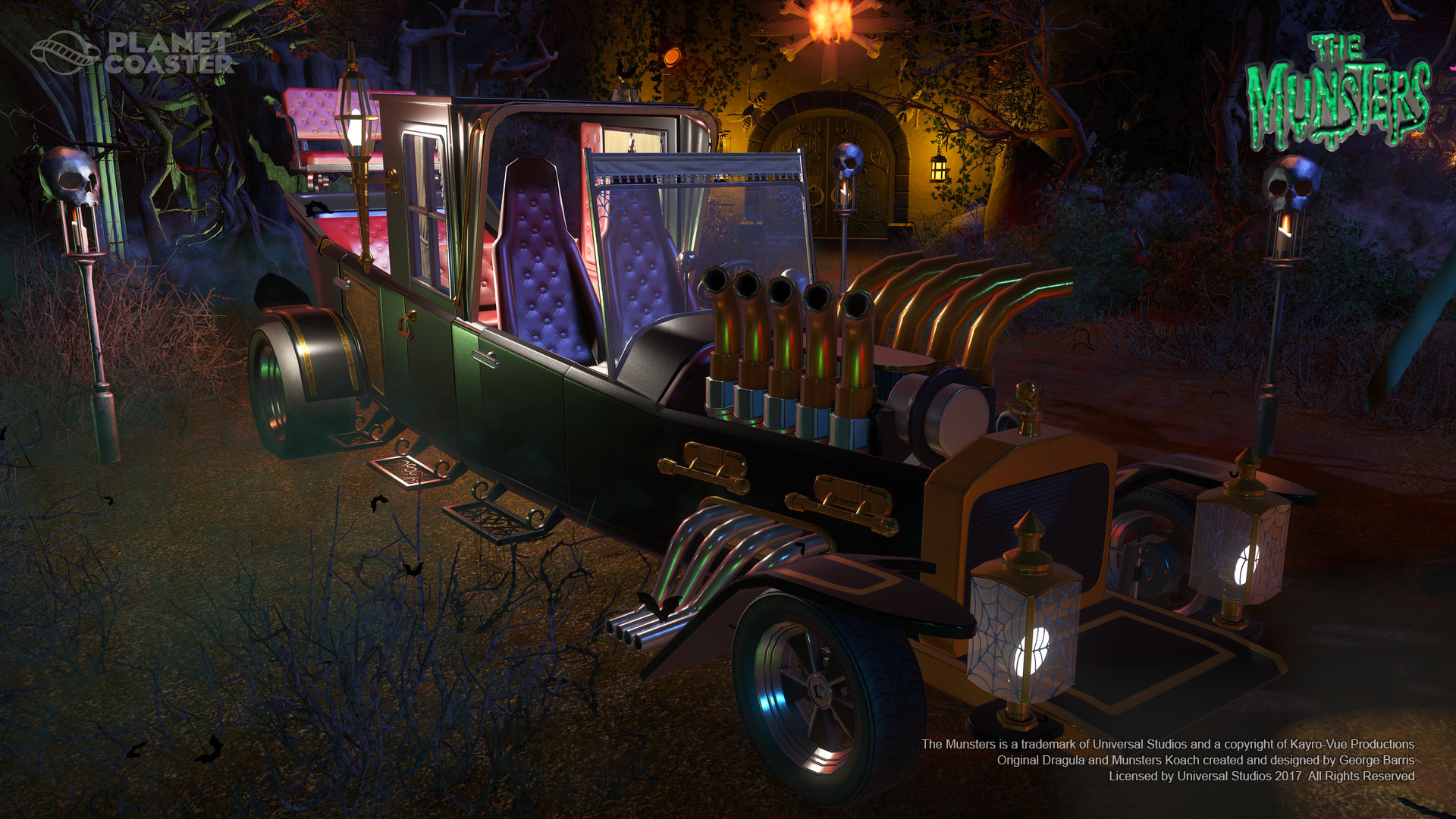 Planet Coaster - The Munsters® Munster Koach Construction Kit
