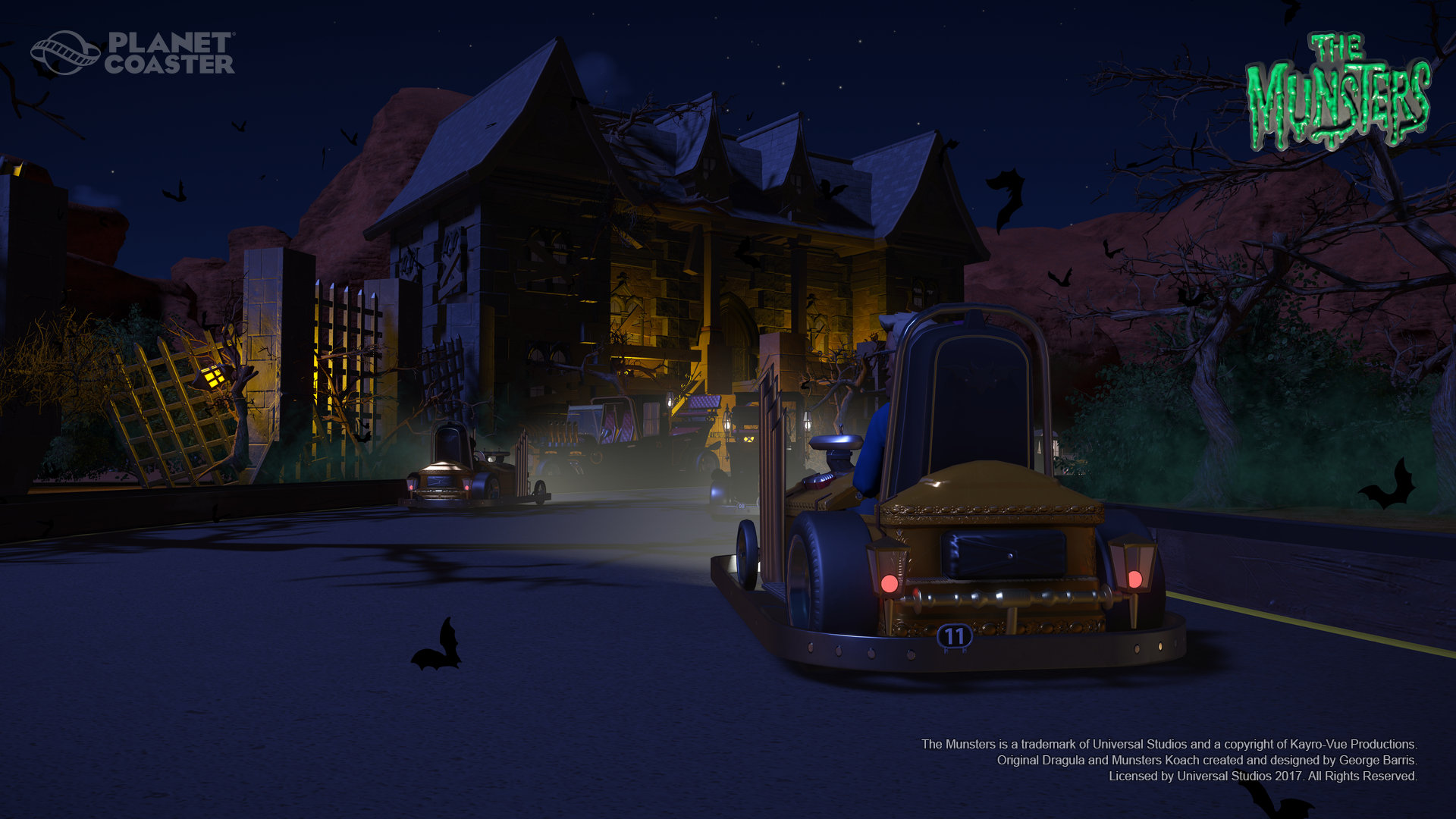 Planet Coaster - The Munsters® Munster Koach Construction Kit