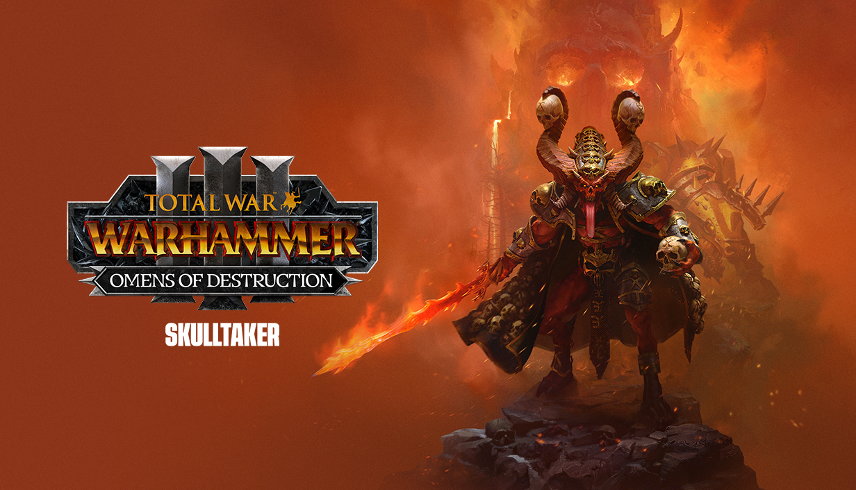 Total War: WARHAMMER III - Skulltaker – Omens of Destruction card image
